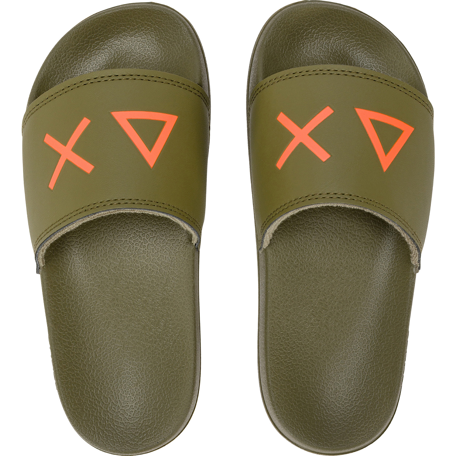 SUN68 slippers junior jeugd green  