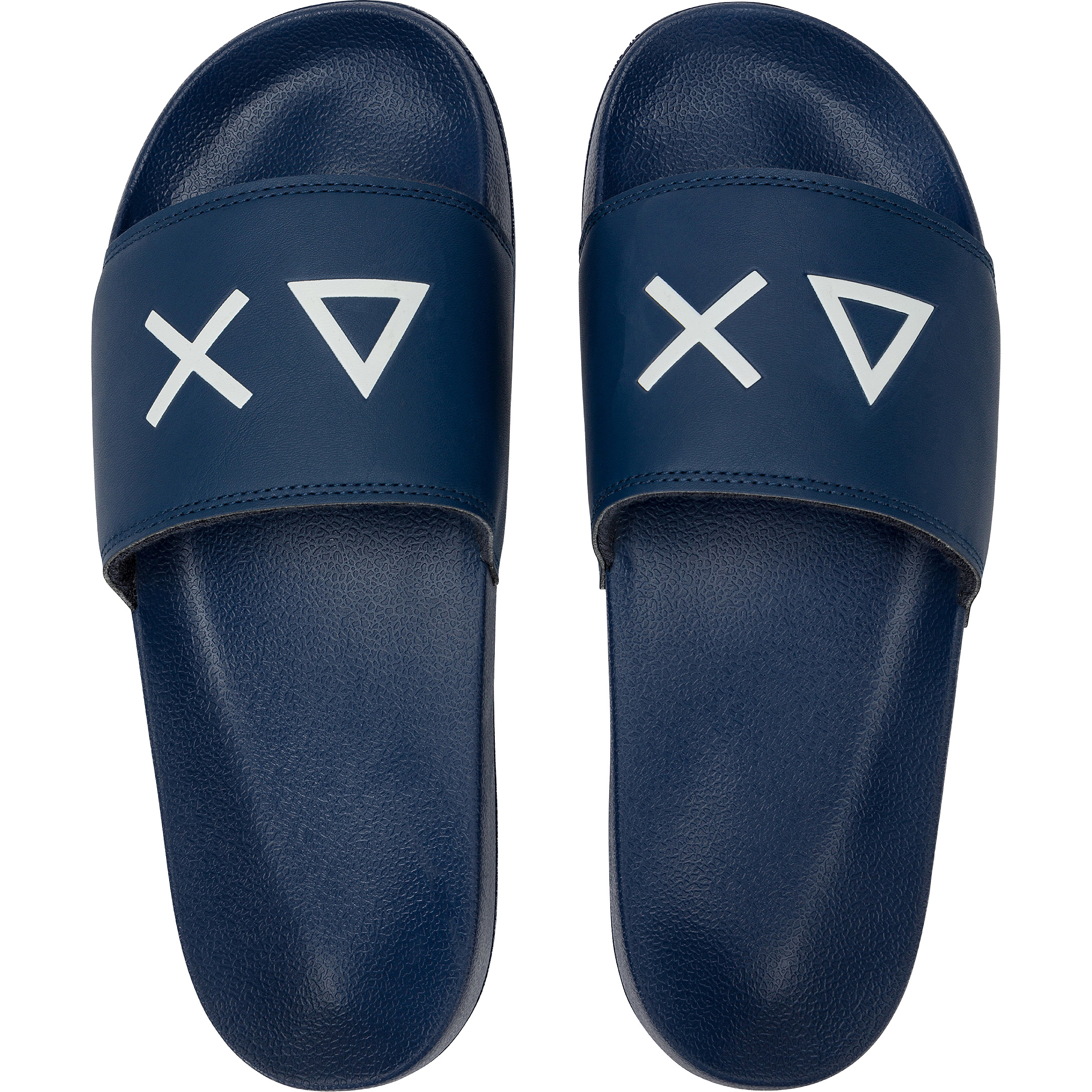 SUN68 slippers heren navy blue 