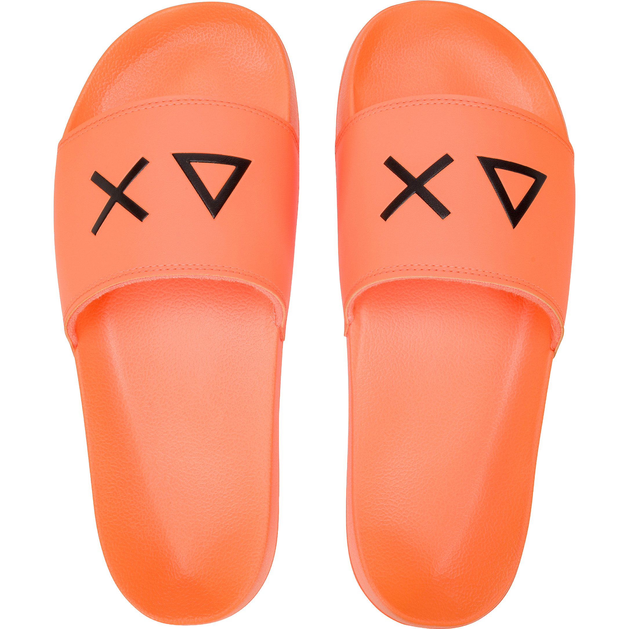 SUN68 slippers heren orange neo   