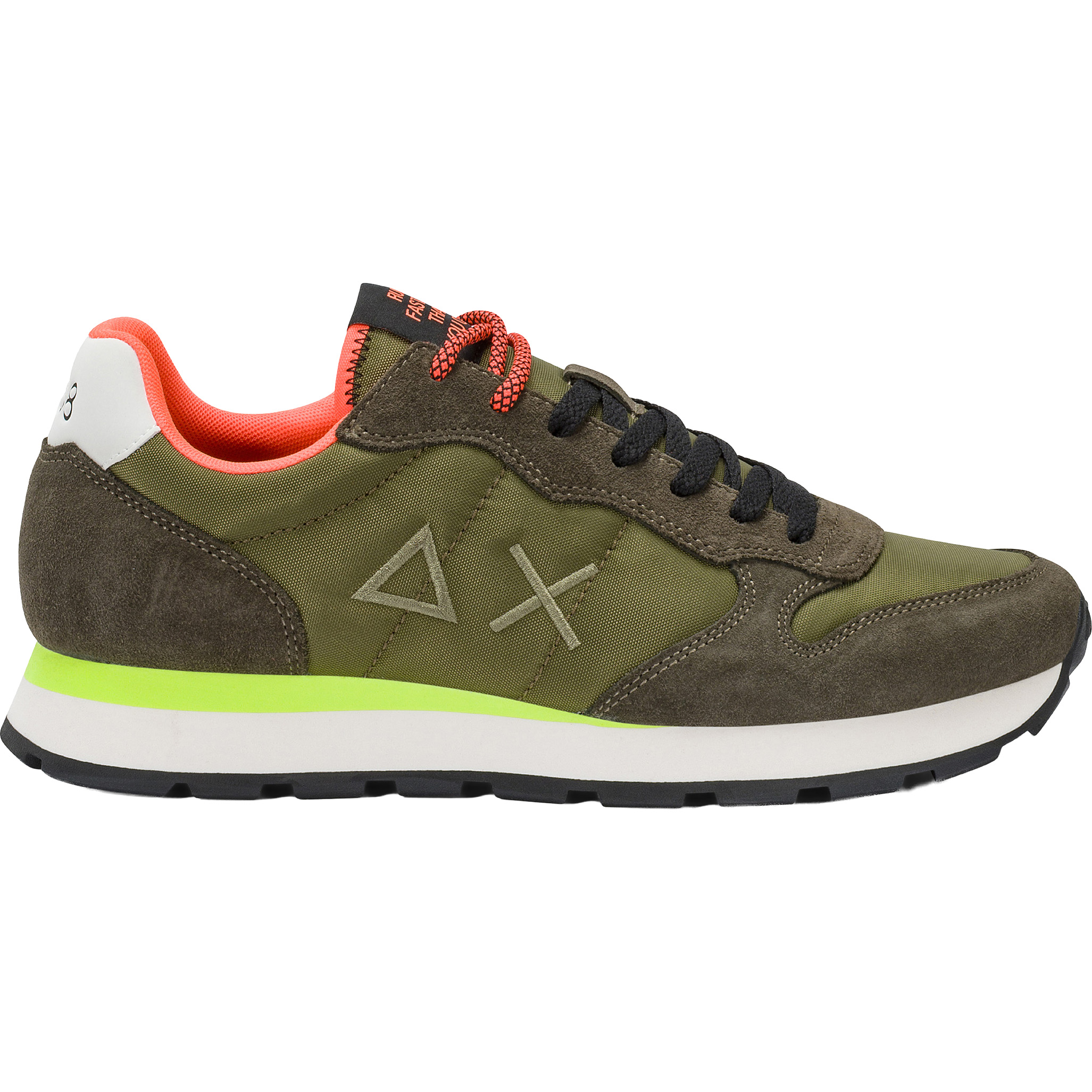 SUN68 Tom Fluo schoenen heren green 