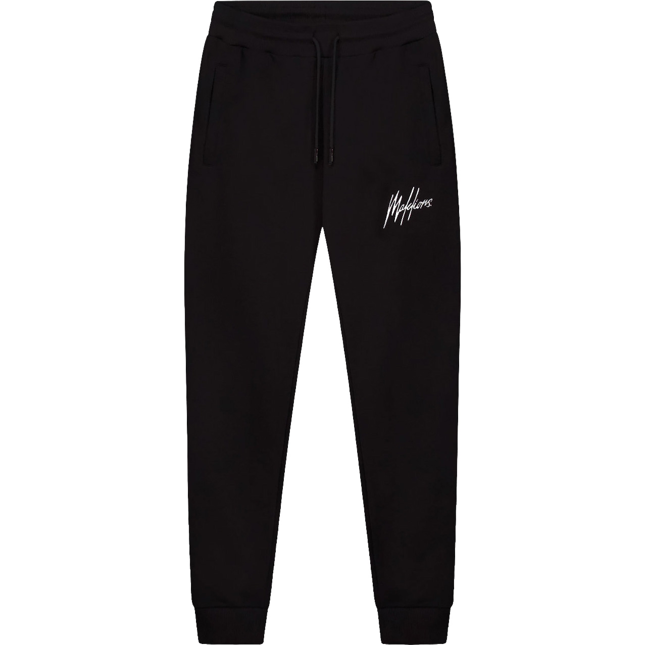 Malelions Sport Logo joggingbroek heren black 