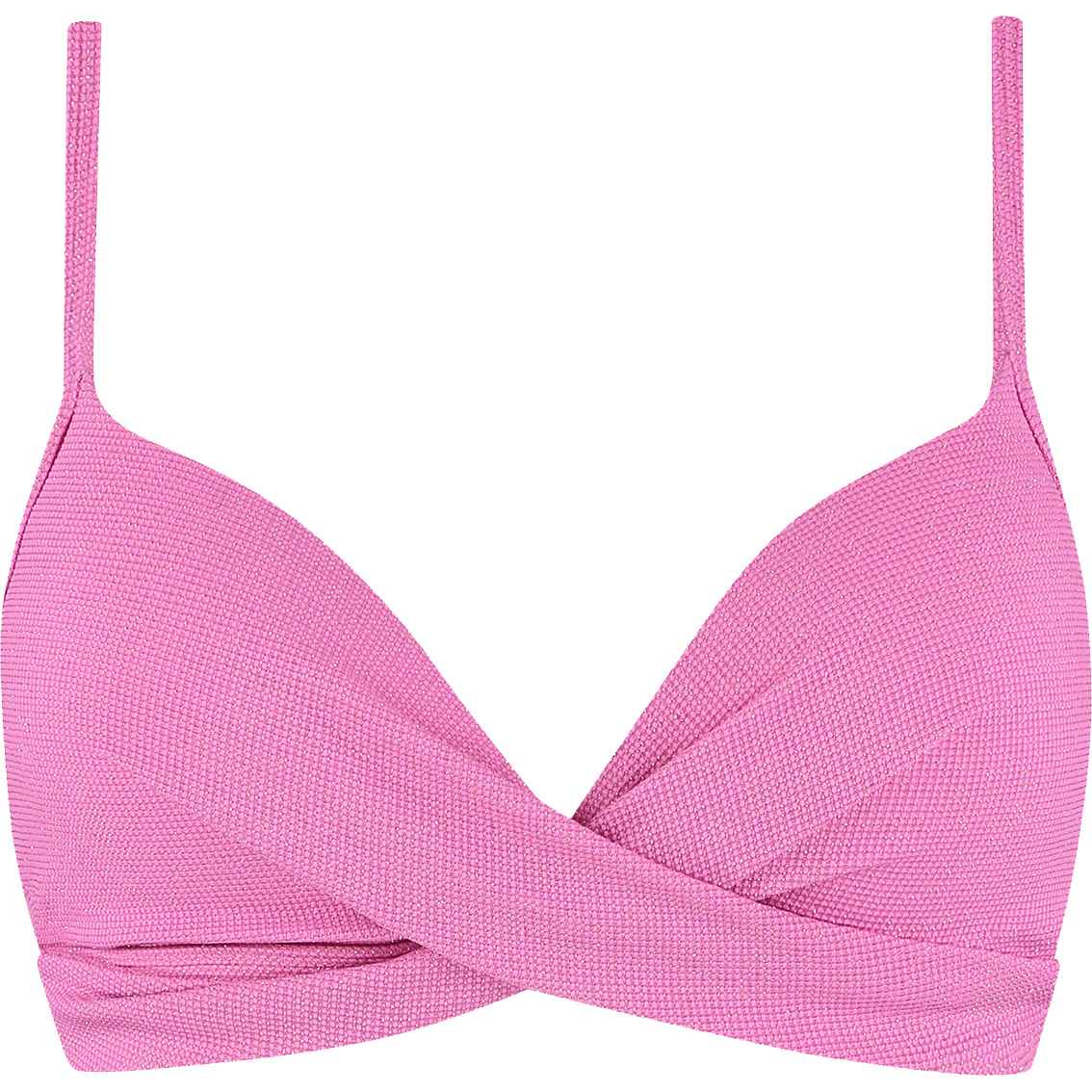 Beachlife Twist bikinitop dames pink shimmer 