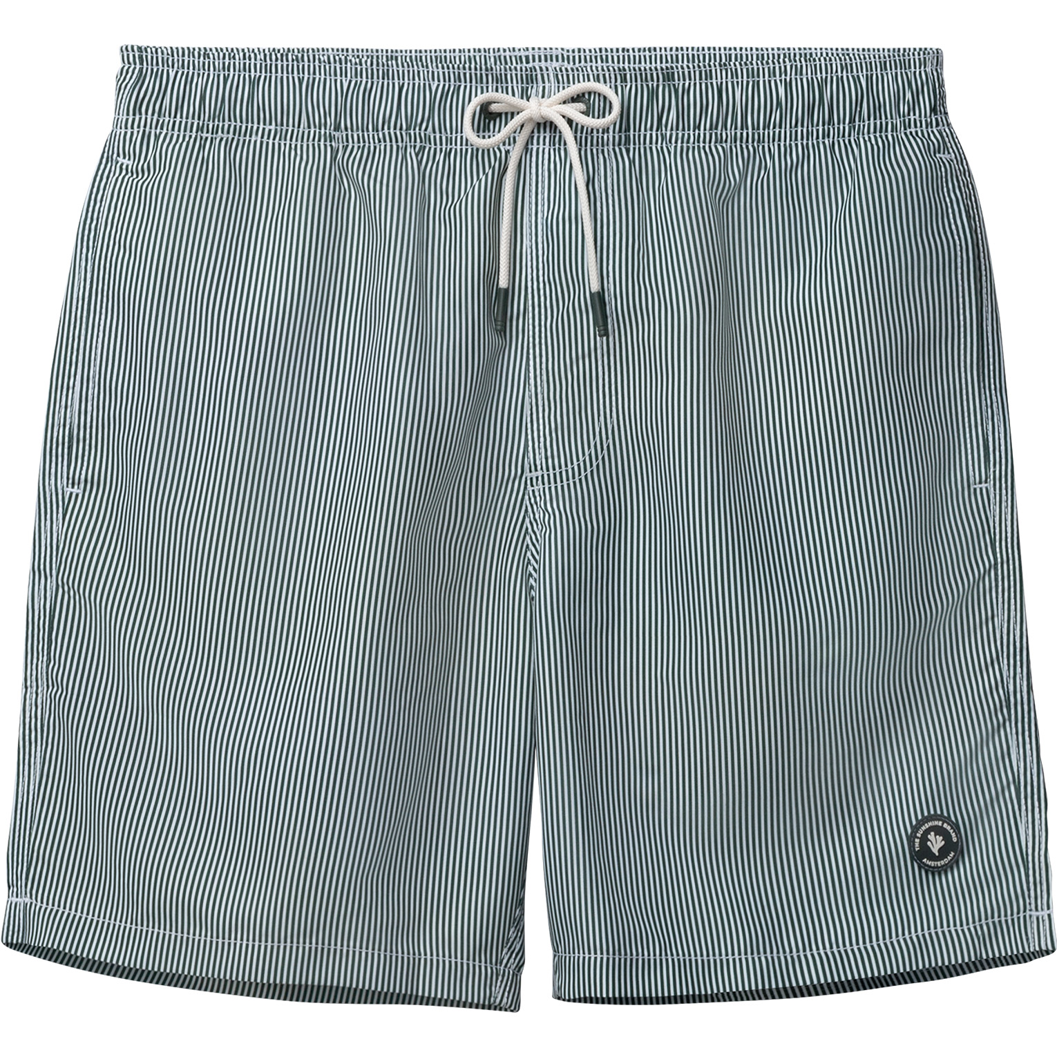 Shiwi MIKE zwembroek heren fine stripe green leaf  