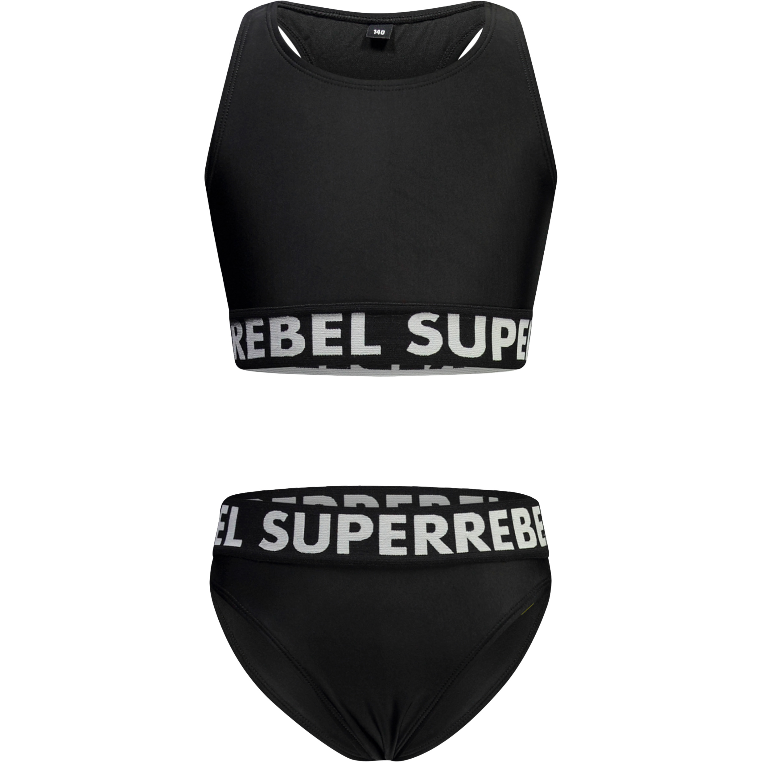 SuperRebel Carmel bikini junior black 