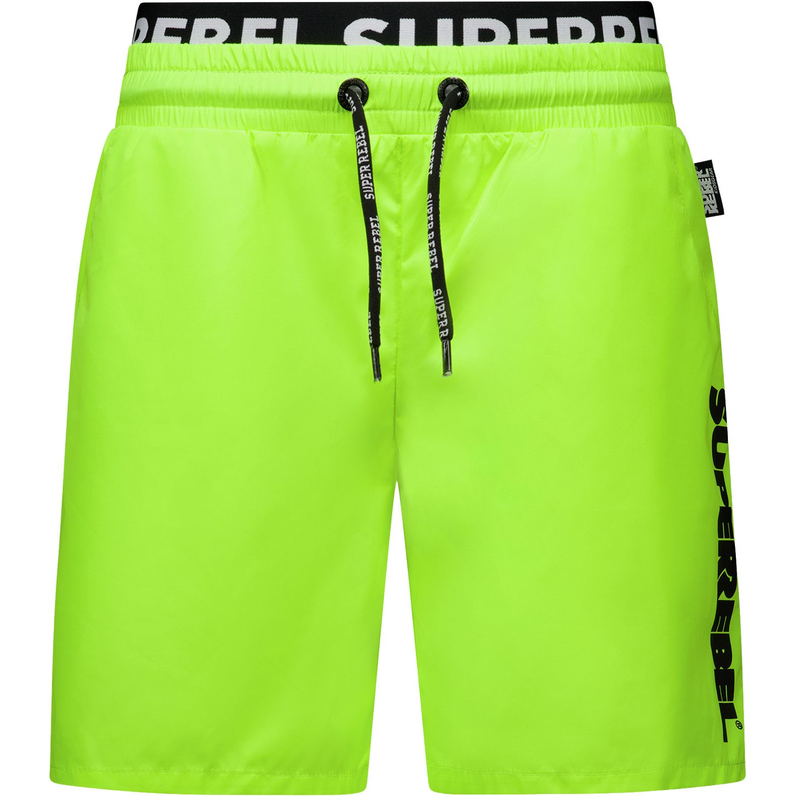 SuperRebel Bay zwembroek junior neon yellow 