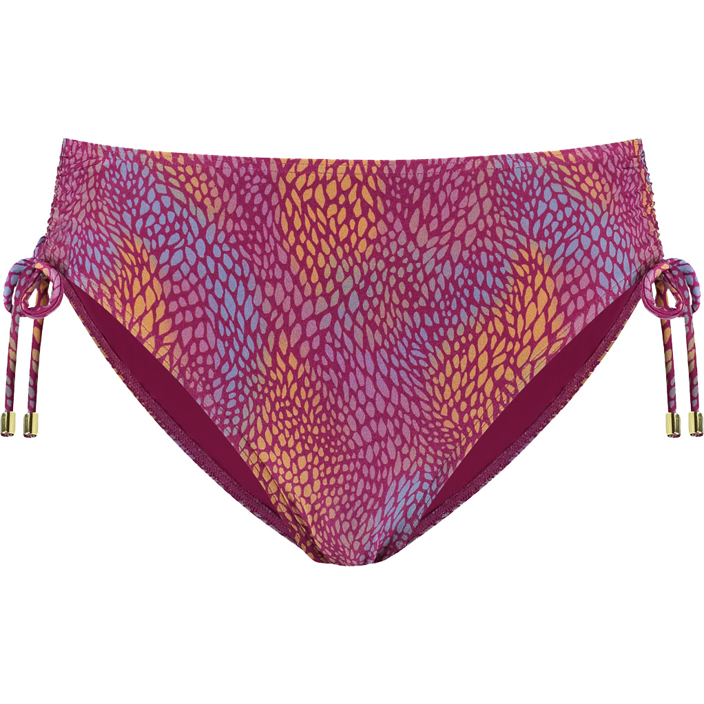 CYELL bikinibroekje dames burgundy drops 