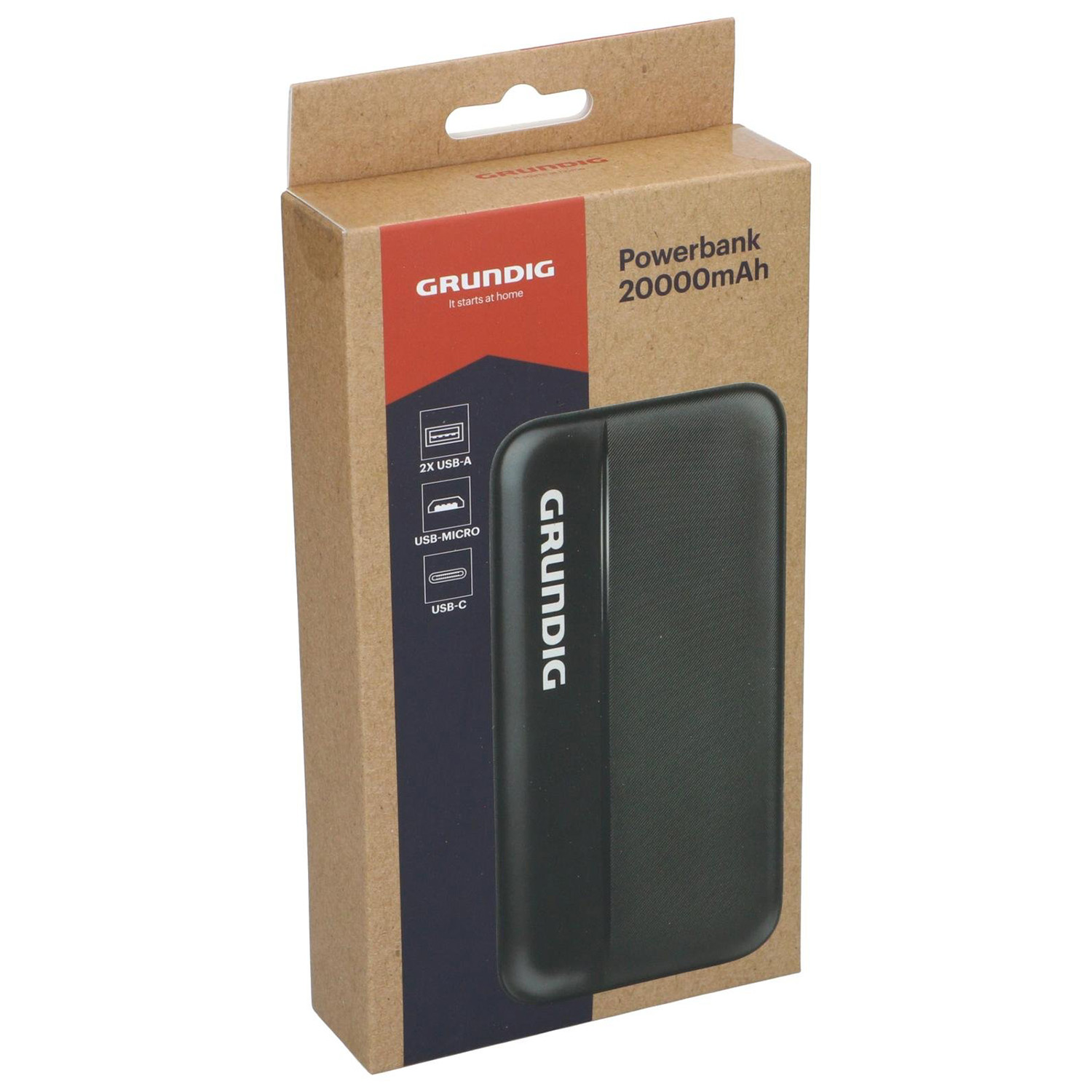 Grundig Powerbank 20.000 mAh  