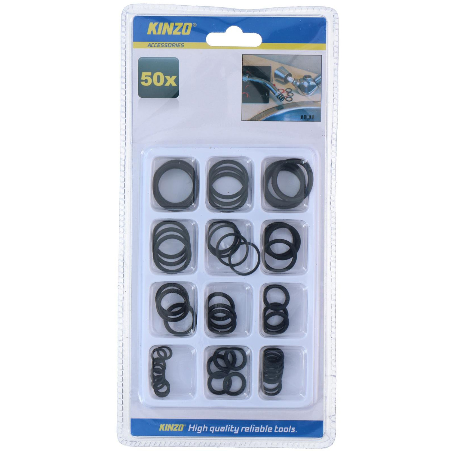 Kinzo Afdichtingsrubber per 50 stuks  