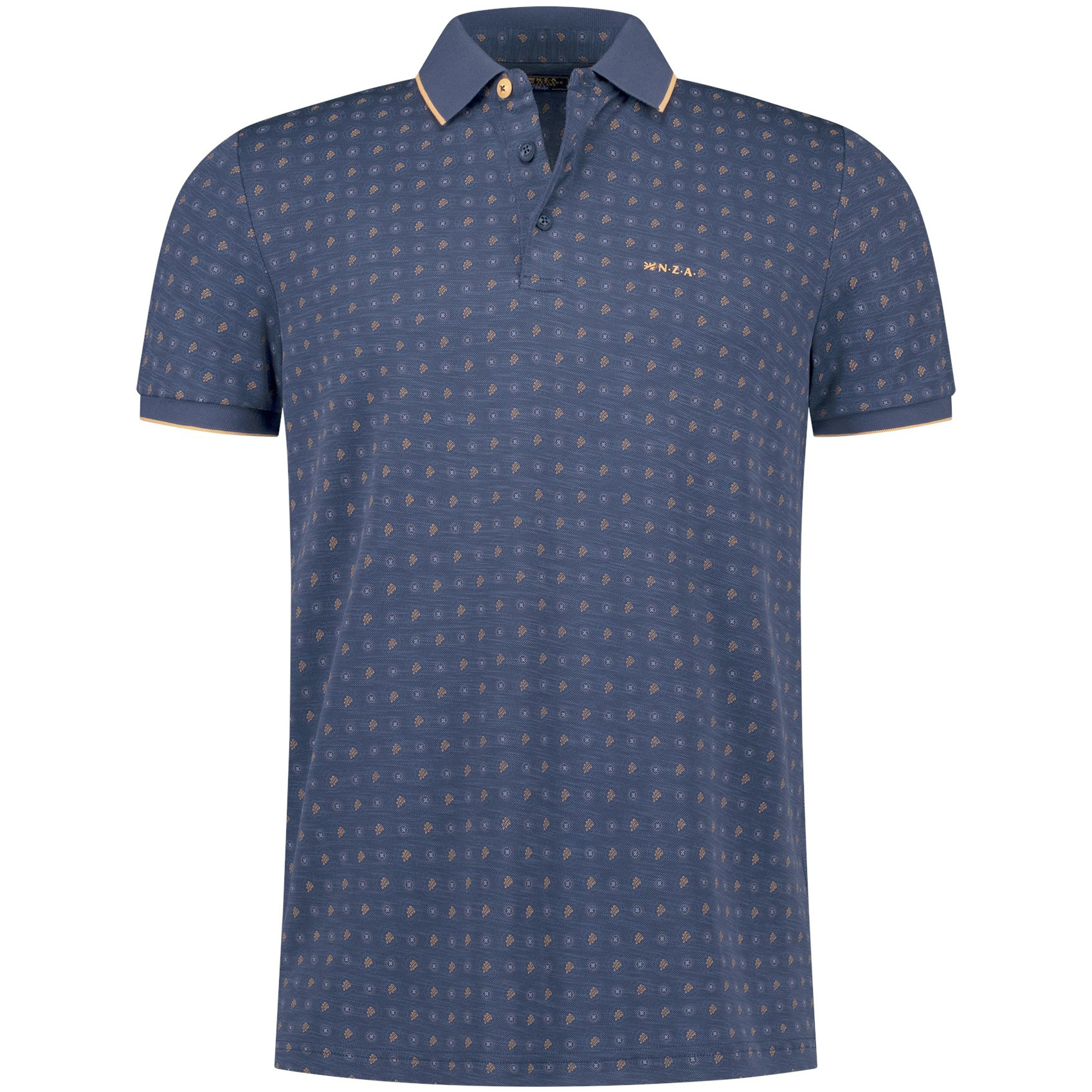 NZA New Zealand Auckland 26CN105 polo heren navy sky  