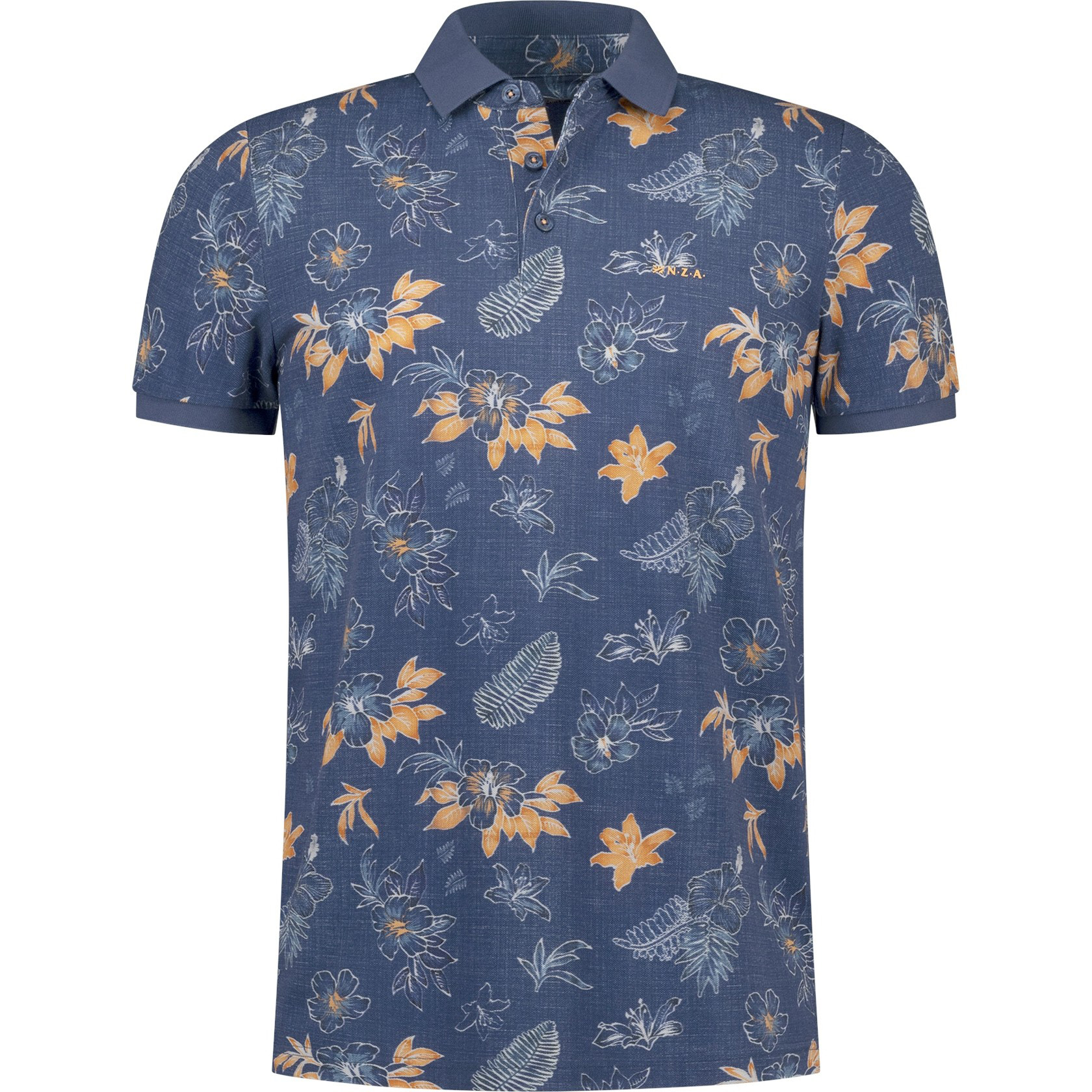 NZA New Zealand Auckland 26CN124 polo heren navy sky 