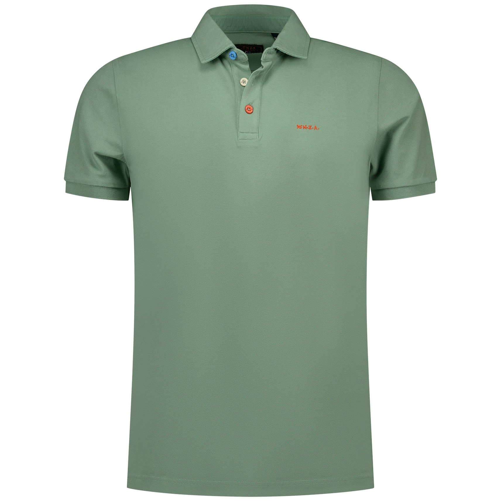 NZA New Zealand Auckland polo heren mist green 