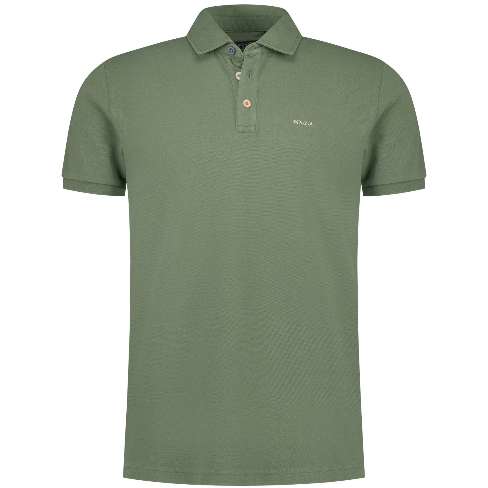 NZA New Zealand Auckland 26CN150 polo heren light sage 
