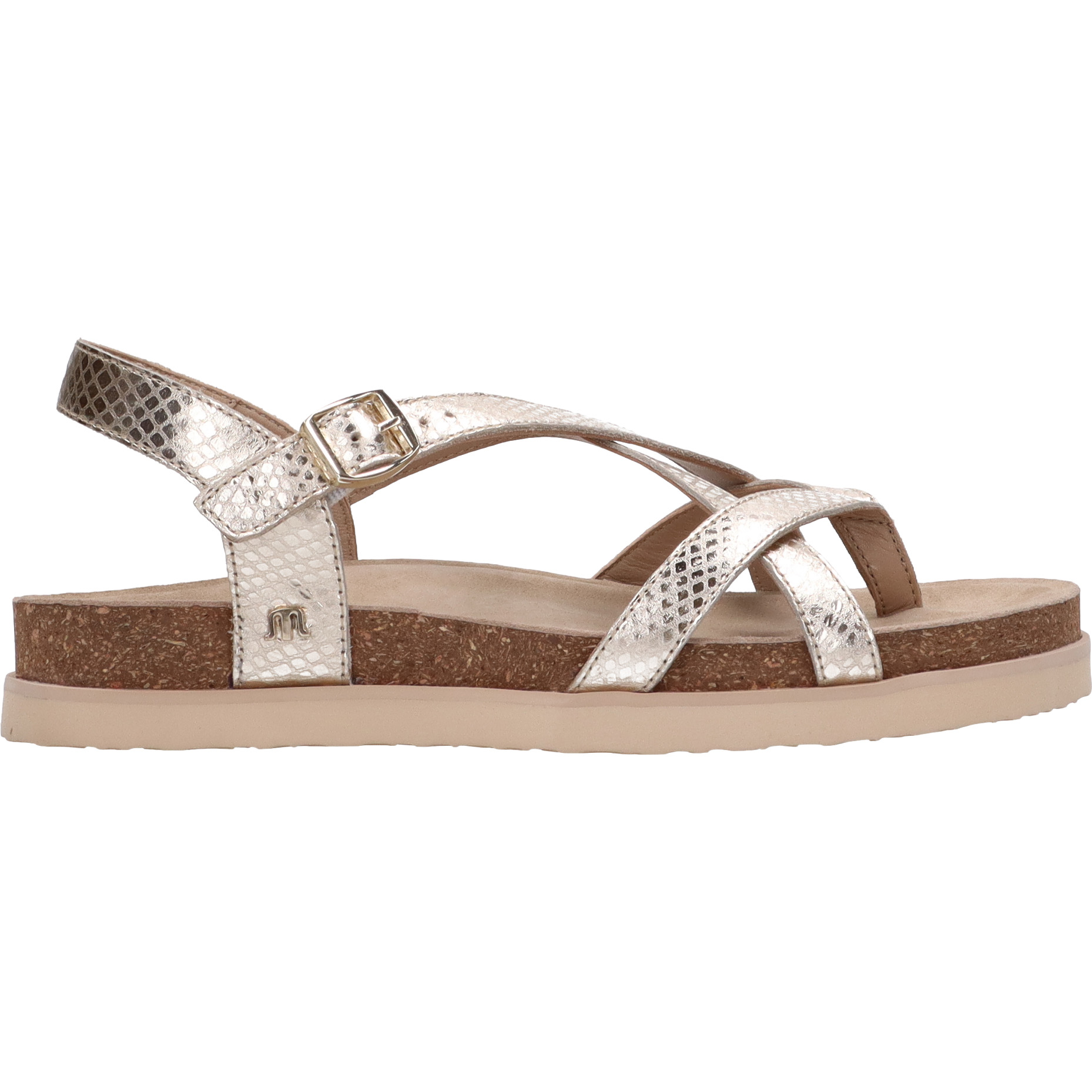 Maruti Fae sandalen dames lizard gold 