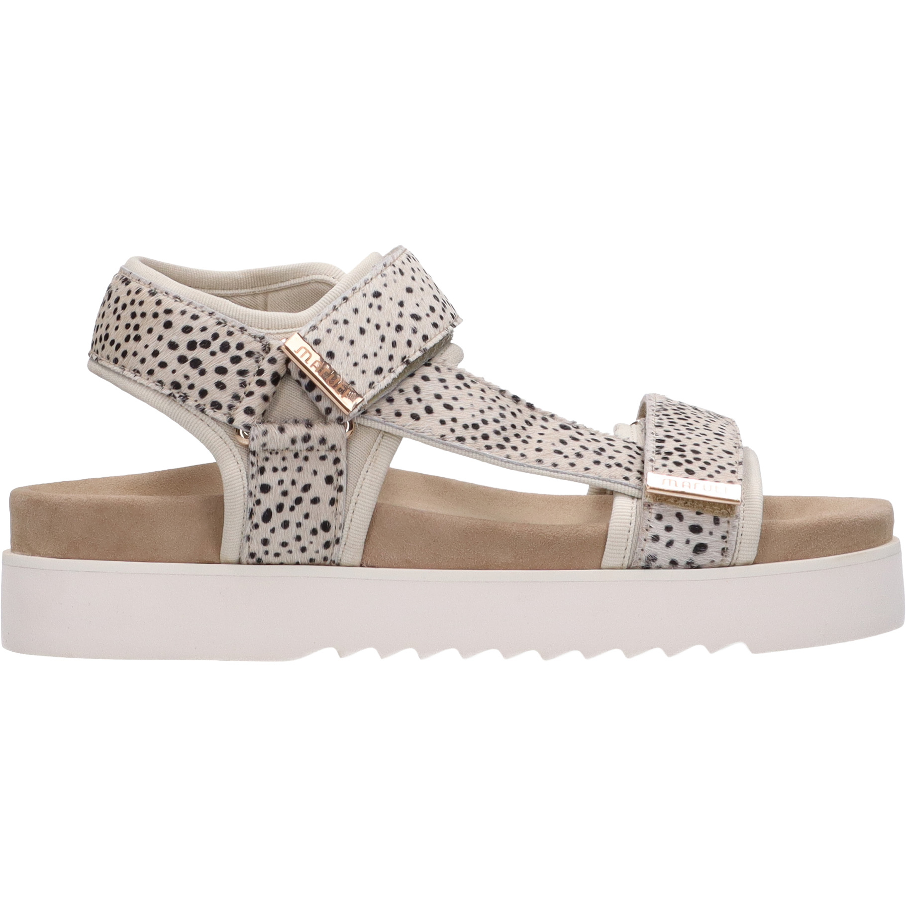 Maruti Beau sandalen dames pixel offwhite black 