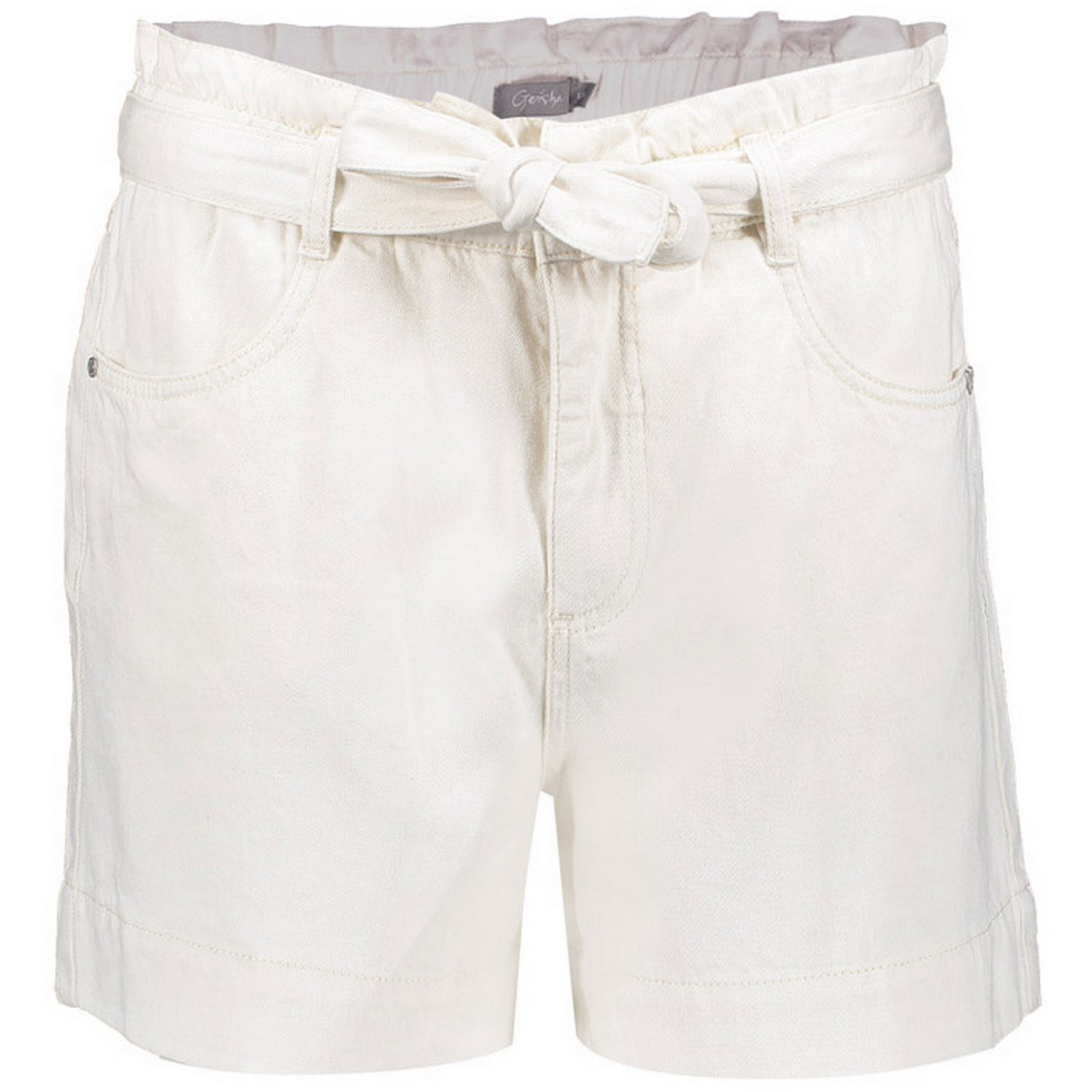 Geisha Belt short dames ecru bleached 