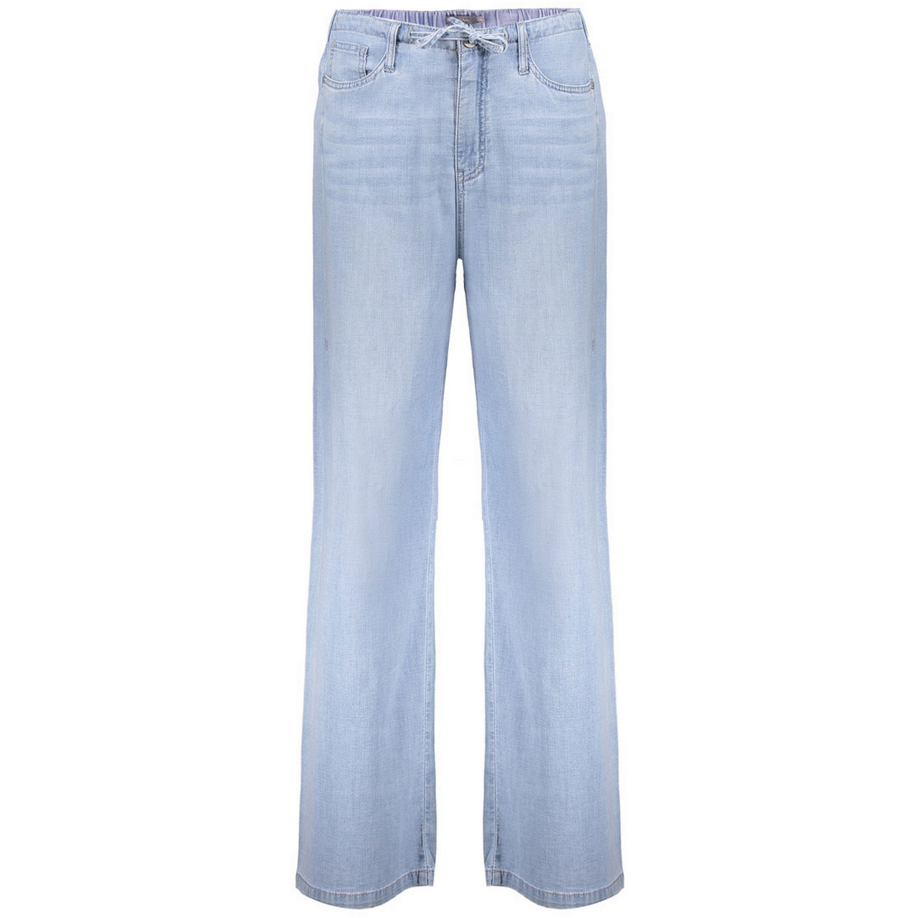 Geisha Wide jeans dames bleached denim 