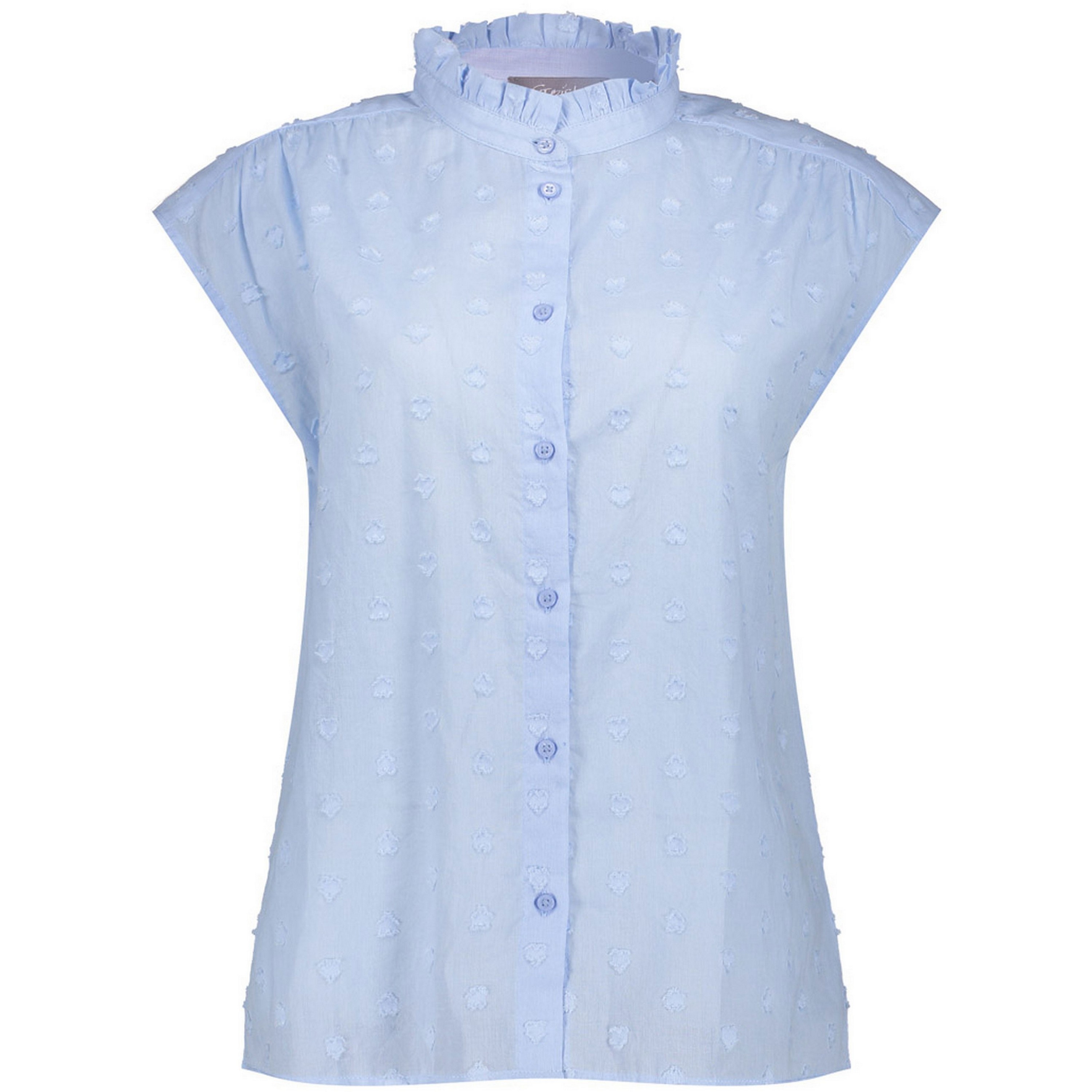 Geisha Hearts blouse dames light blue 