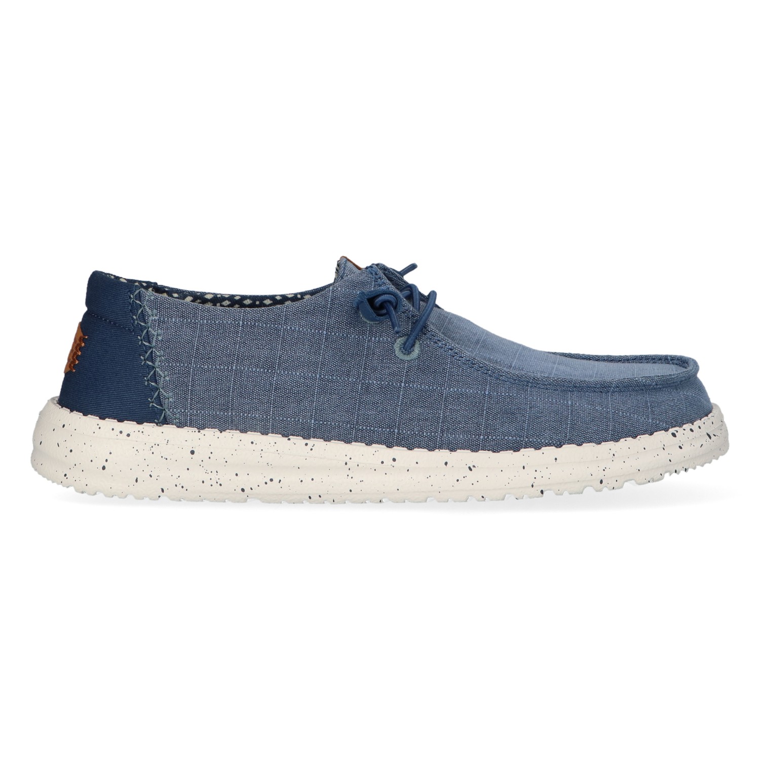 HEYDUDE Wendy Chambray Grid schoenen dames ensign blue 