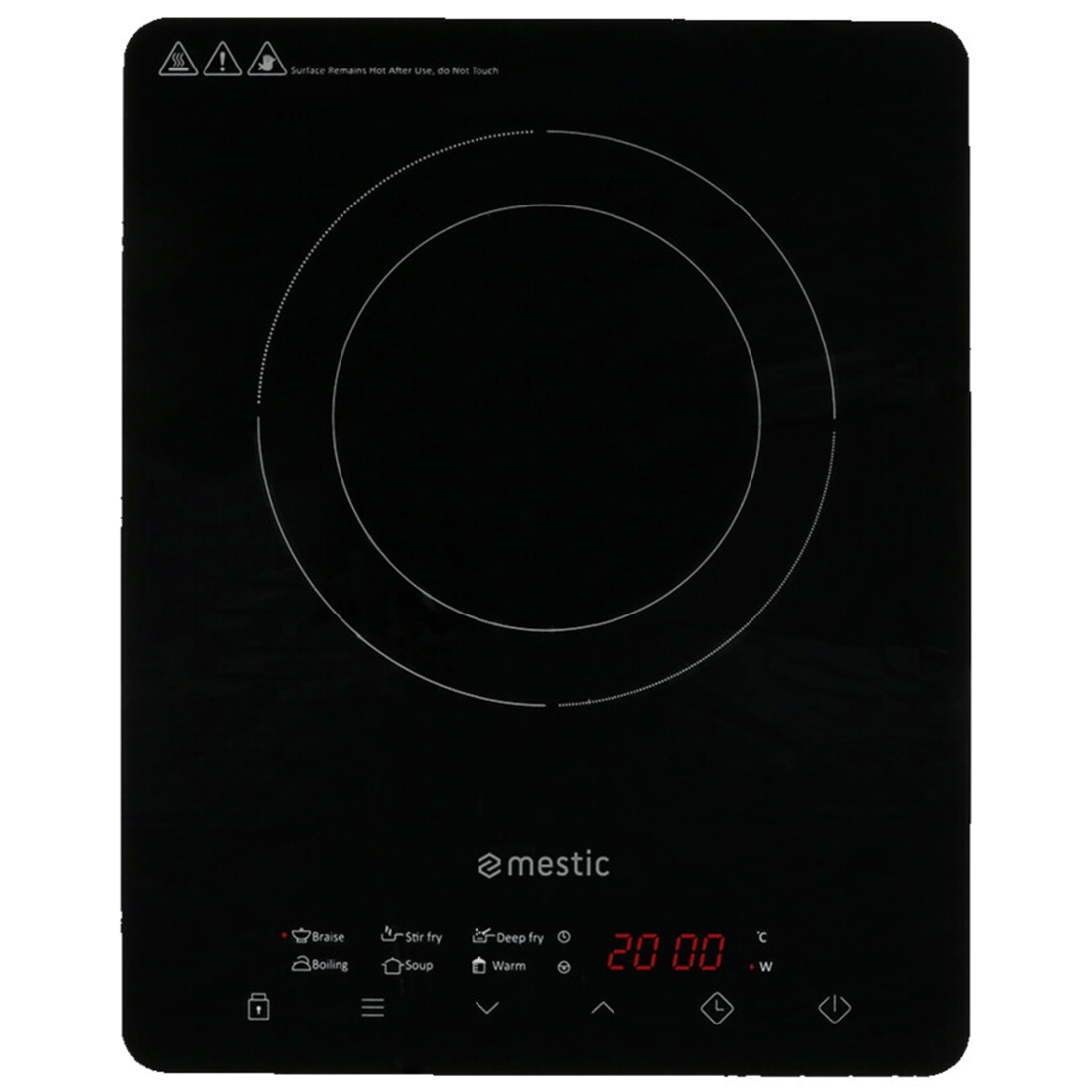 Mestic MIC-130 inductieplaat black  