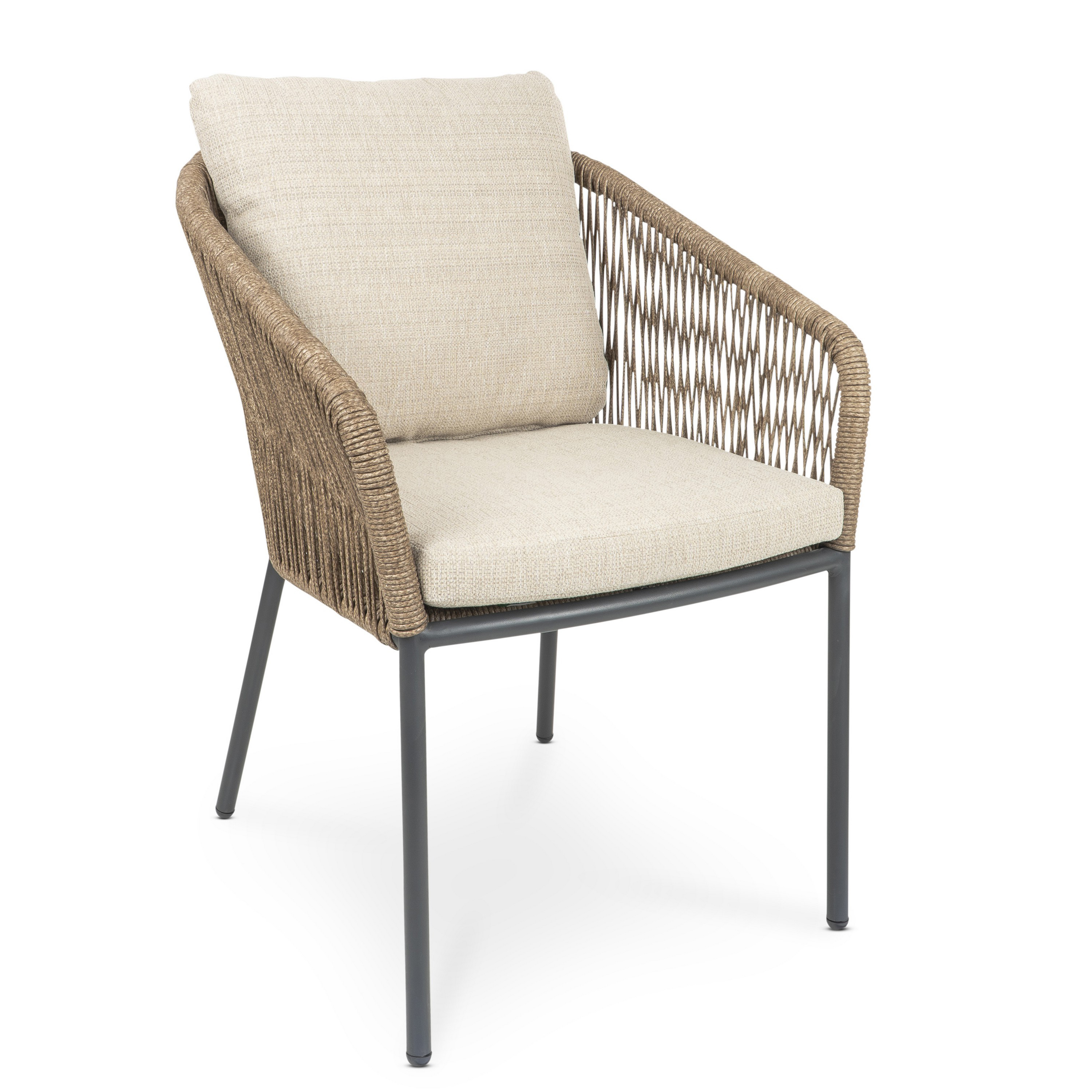 Bardani Boga dining tuinstoel beige 