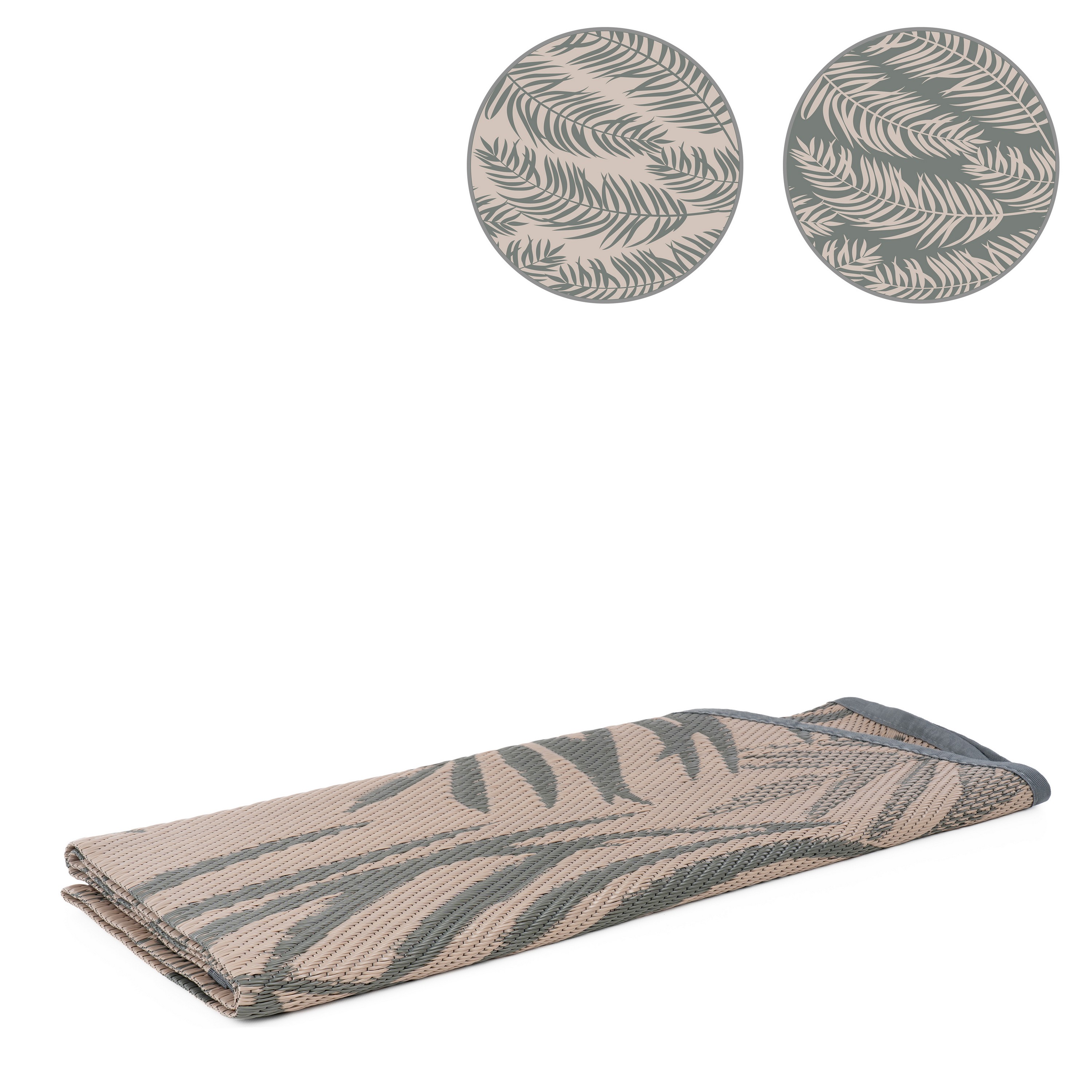 Safarica Safarimat buitenkleed ø 180 cm palm bliss 