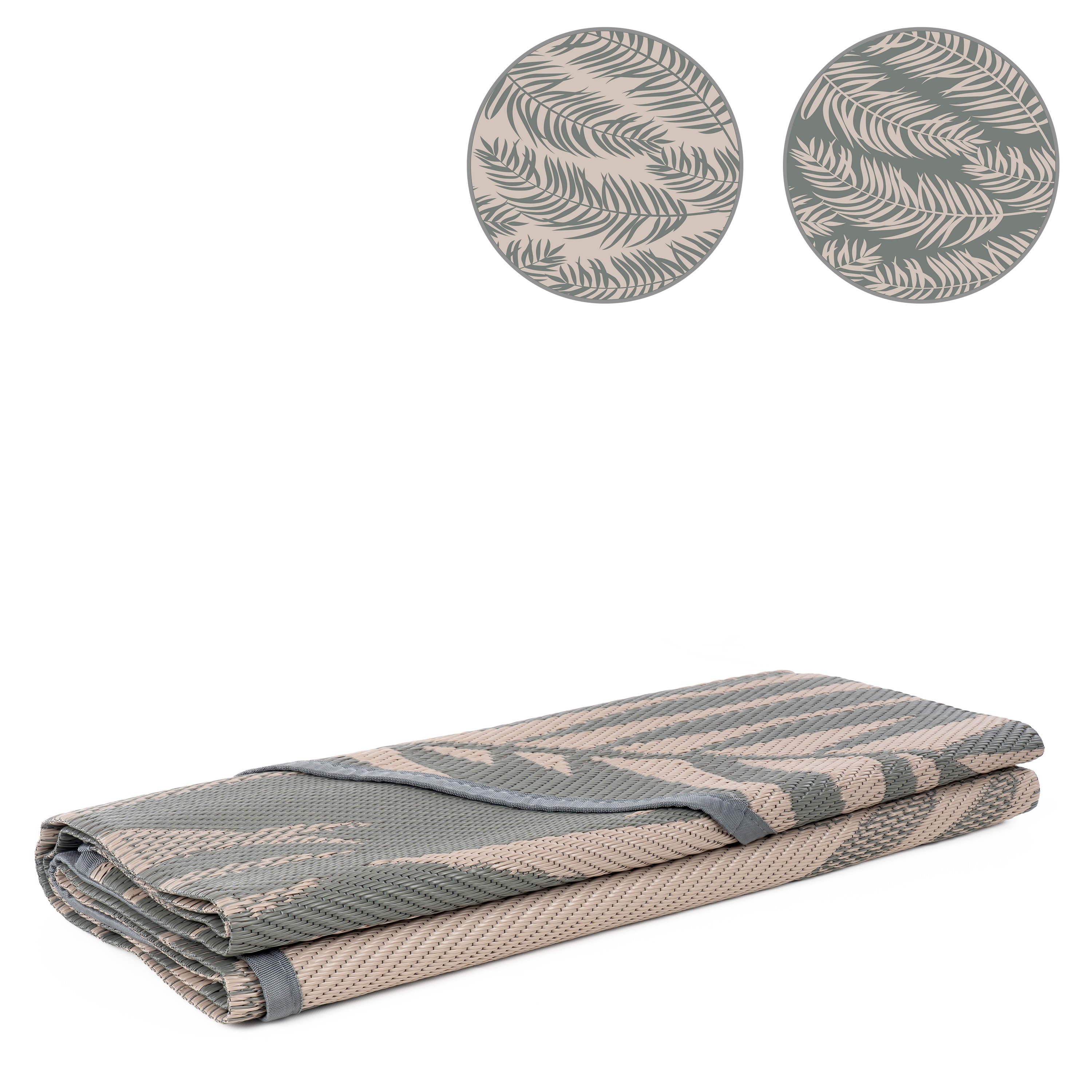 Safarica Safarimat buitenkleed ø 240 cm palm bliss 