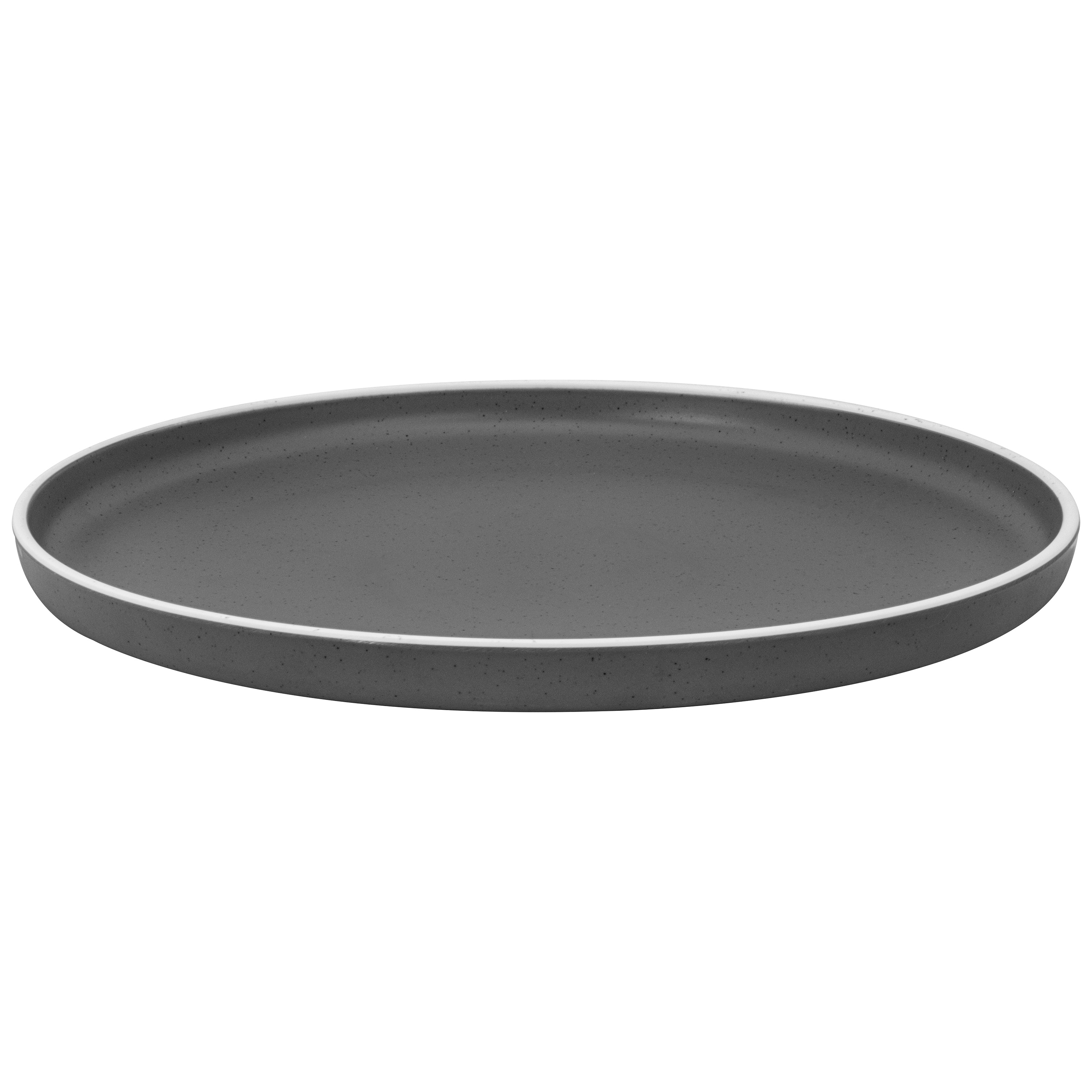 Brunner Dolomit plat bord ø 250 mm grey  