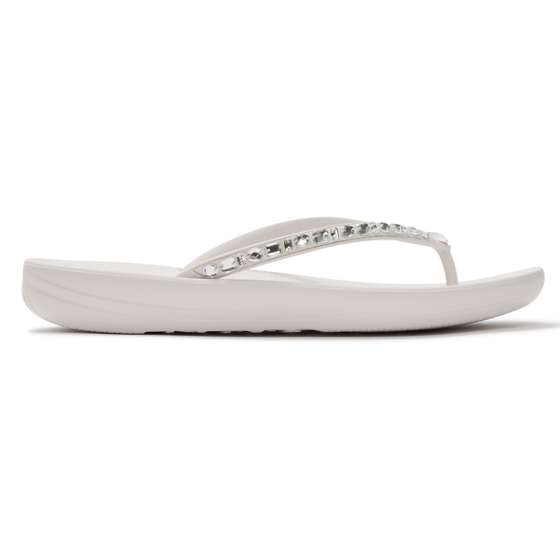 Fitflop iQushion Multi-Crystal slippers dames urban white  