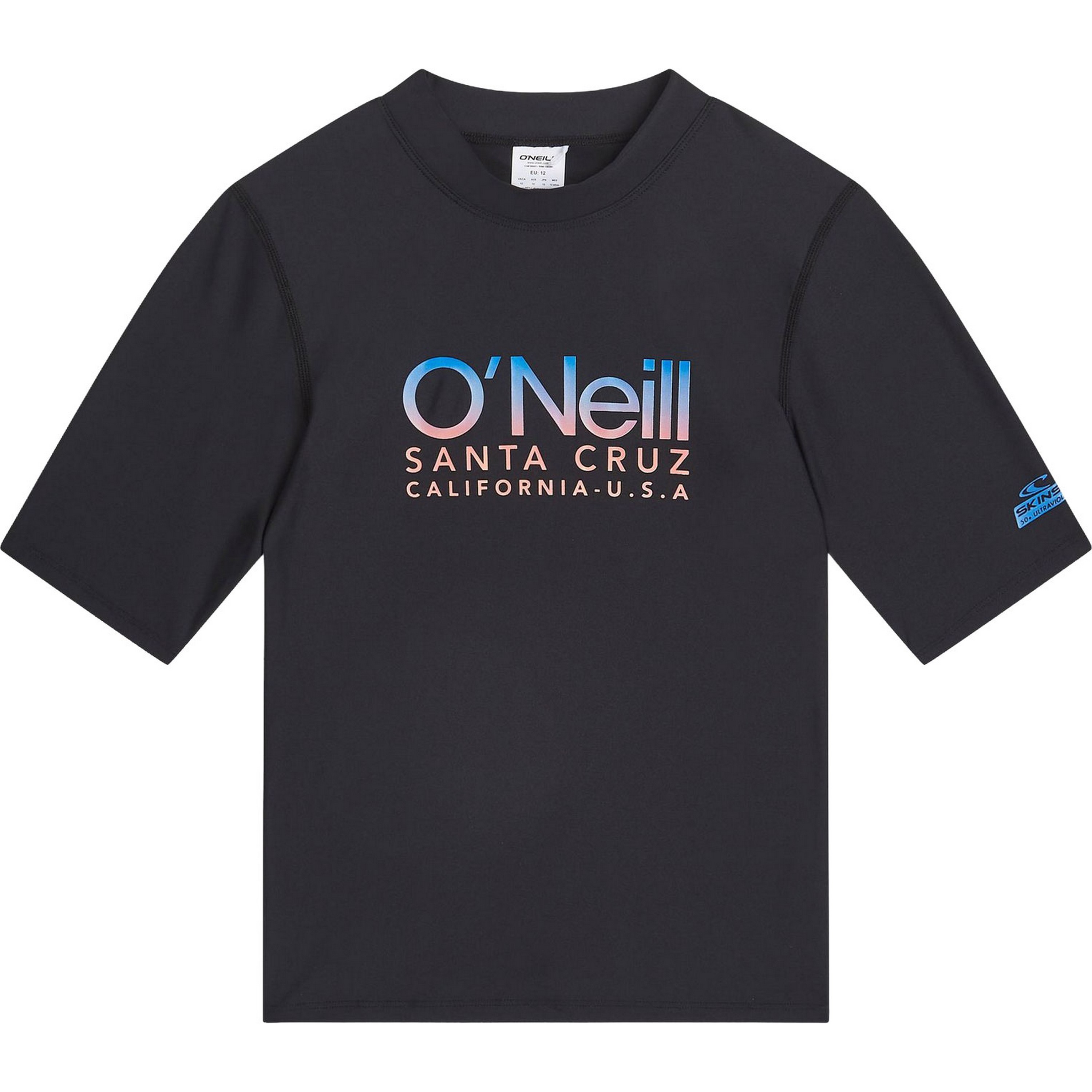 O'Neill Skins uv shirt junior black out 