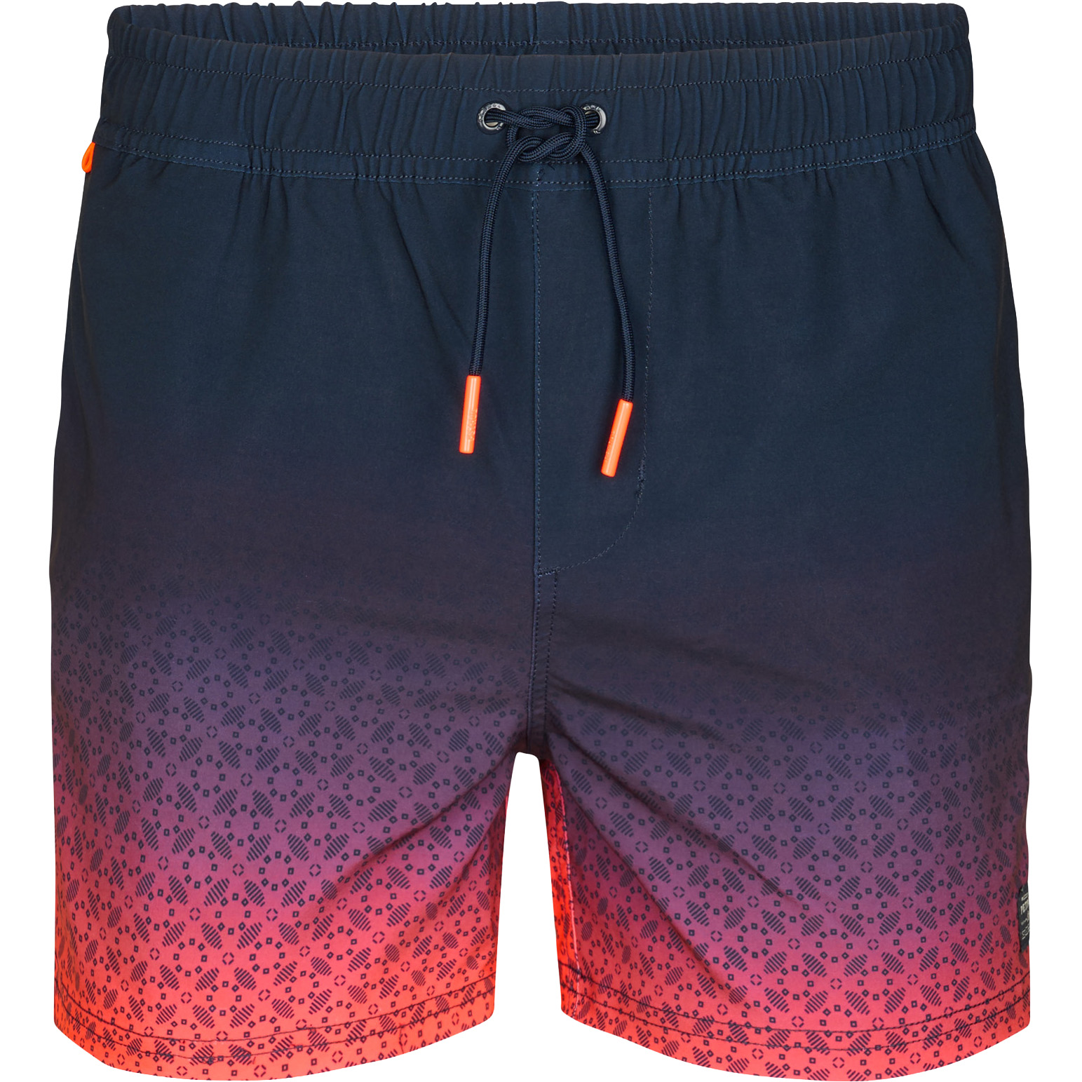 Petrol Industries Coastline zwembroek heren fiery coral 