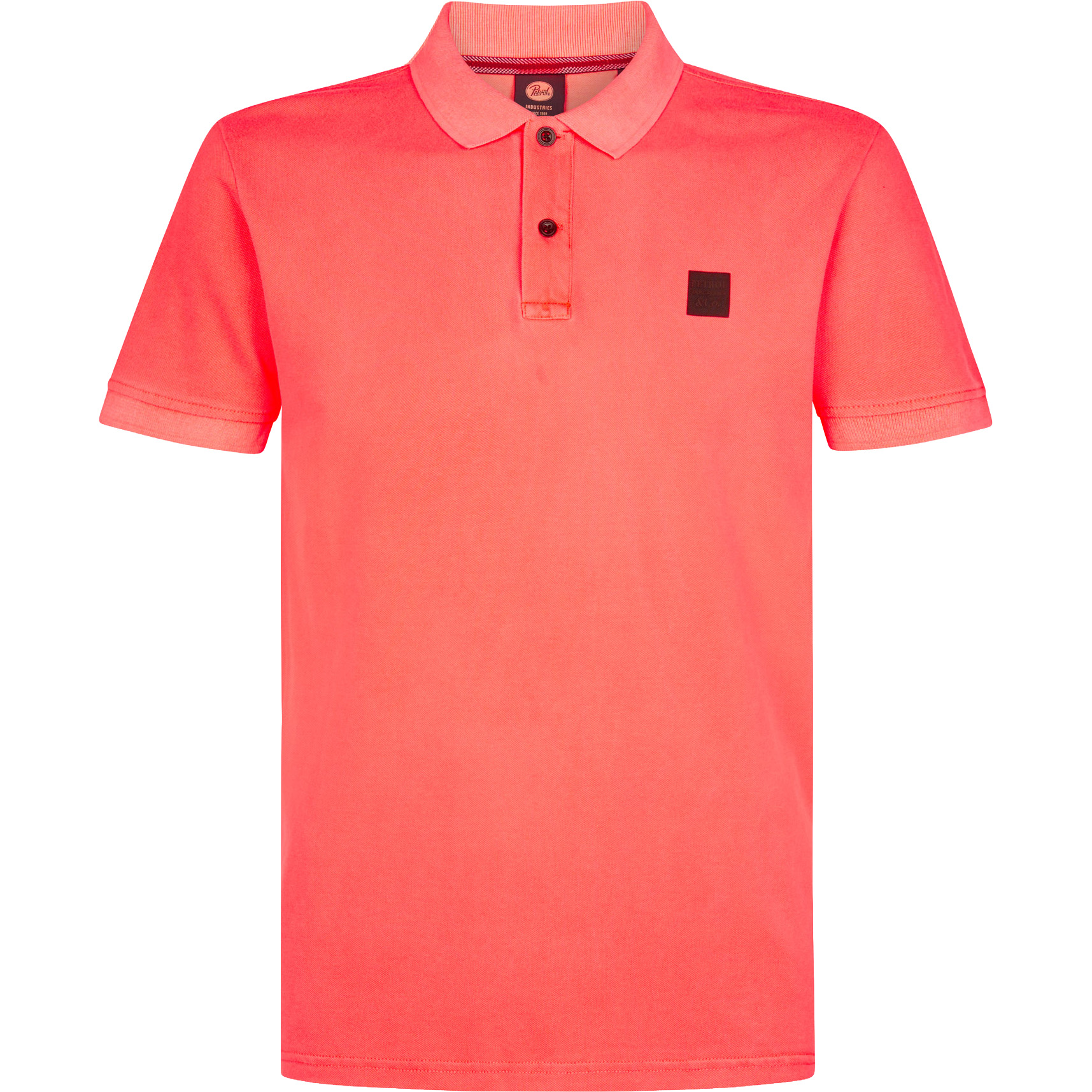 Petrol Industries Solnaciente polo heren fiery coral 