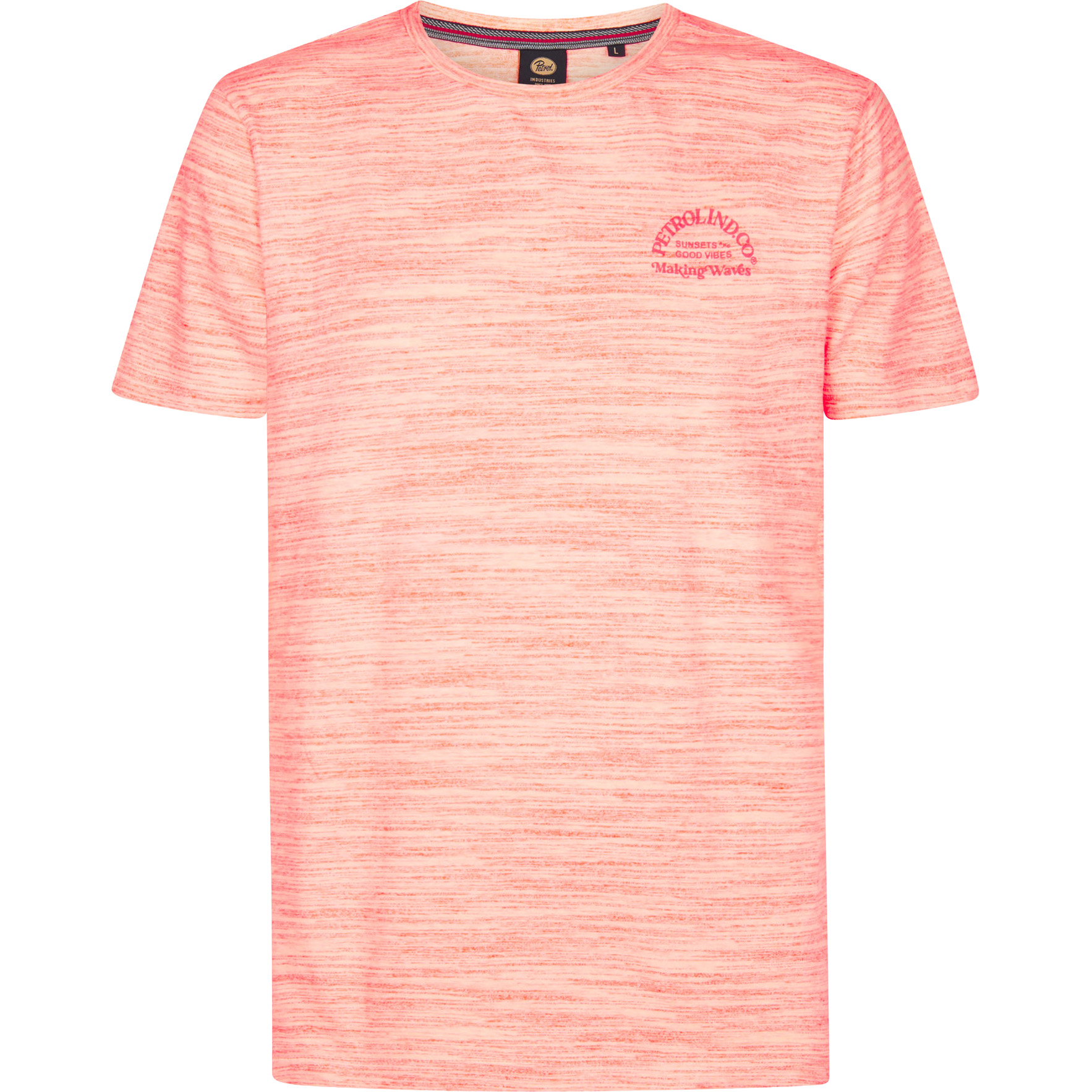 Petrol Industries Quasar shirt heren fiery coral 