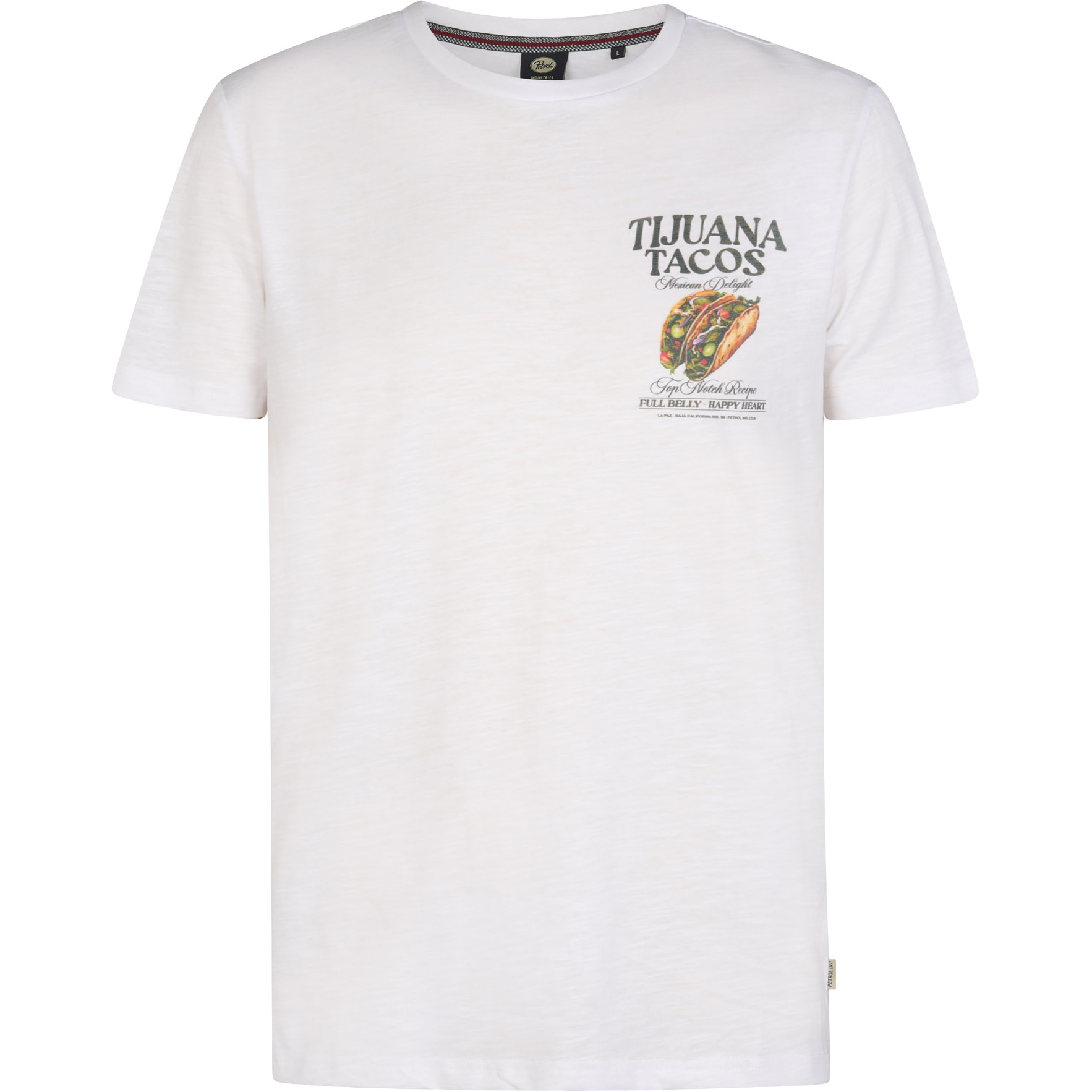Petrol Industries Tijuana shirt heren bright white 