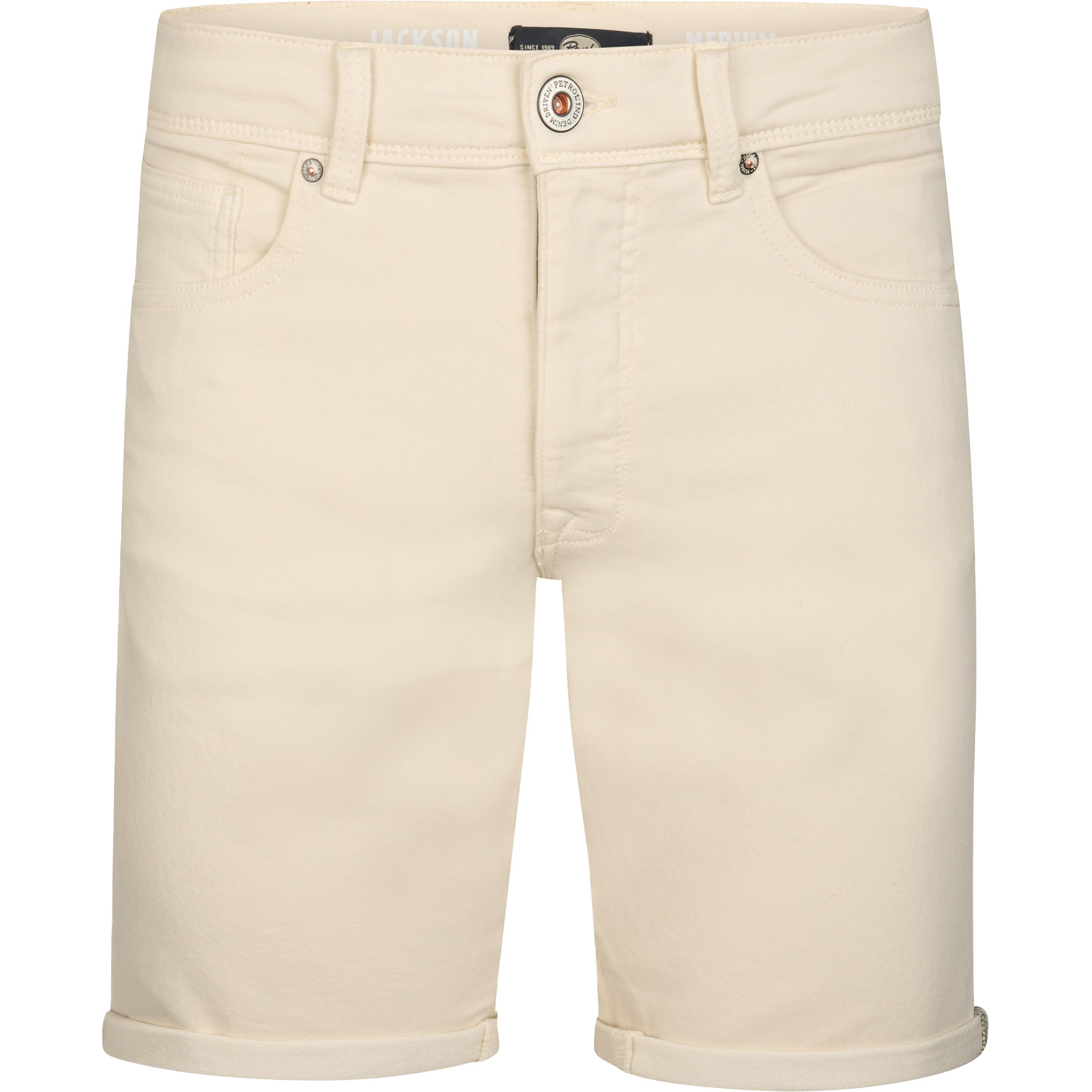 Petrol Industries Jackson short heren coconut 