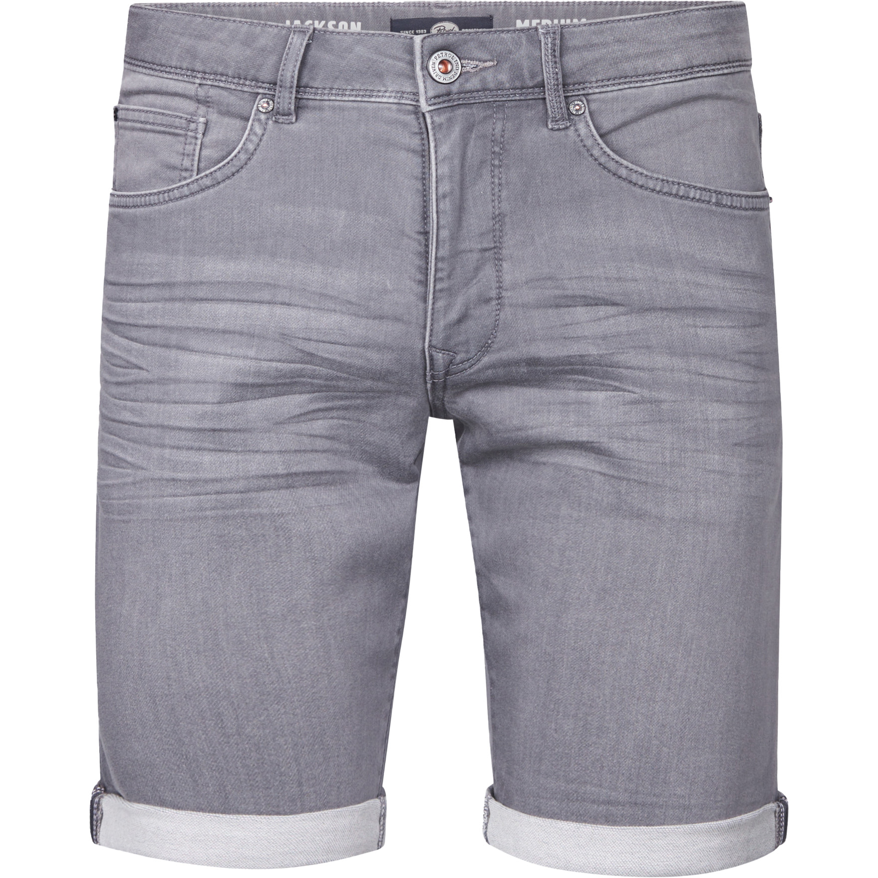 Petrol Industries Jackson Jogg short heren light grey 