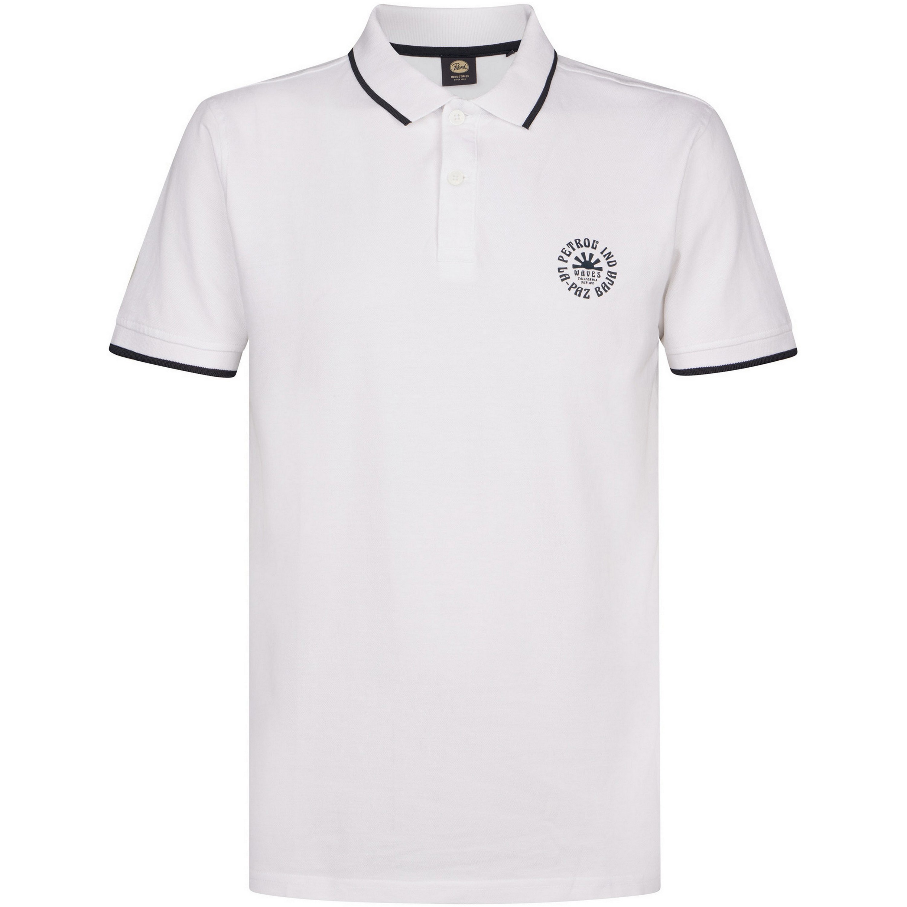 Petrol Industries polo heren bright white 