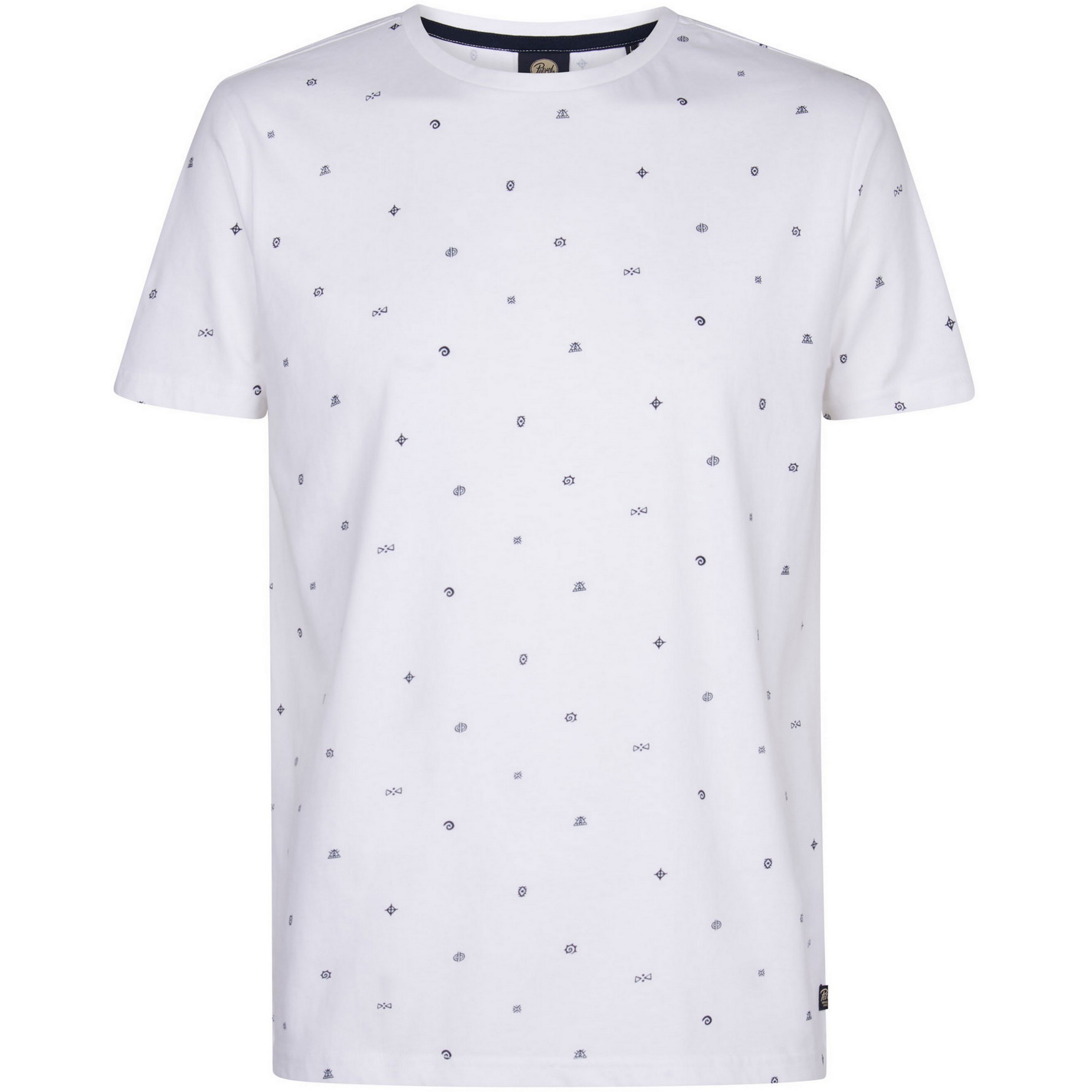 Petrol Industries AOP shirt heren bright white 