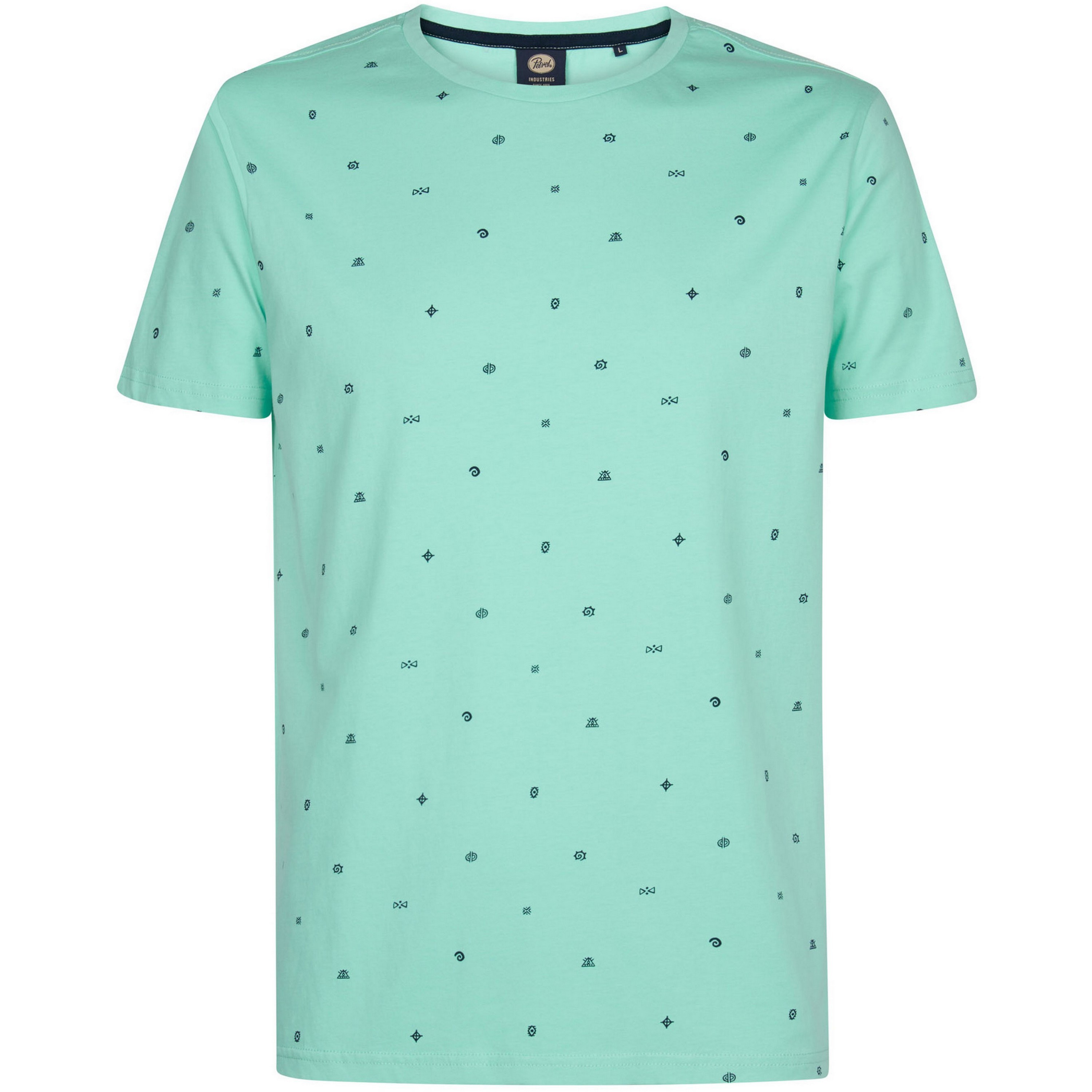 Petrol Industries AOP shirt heren green aqua 