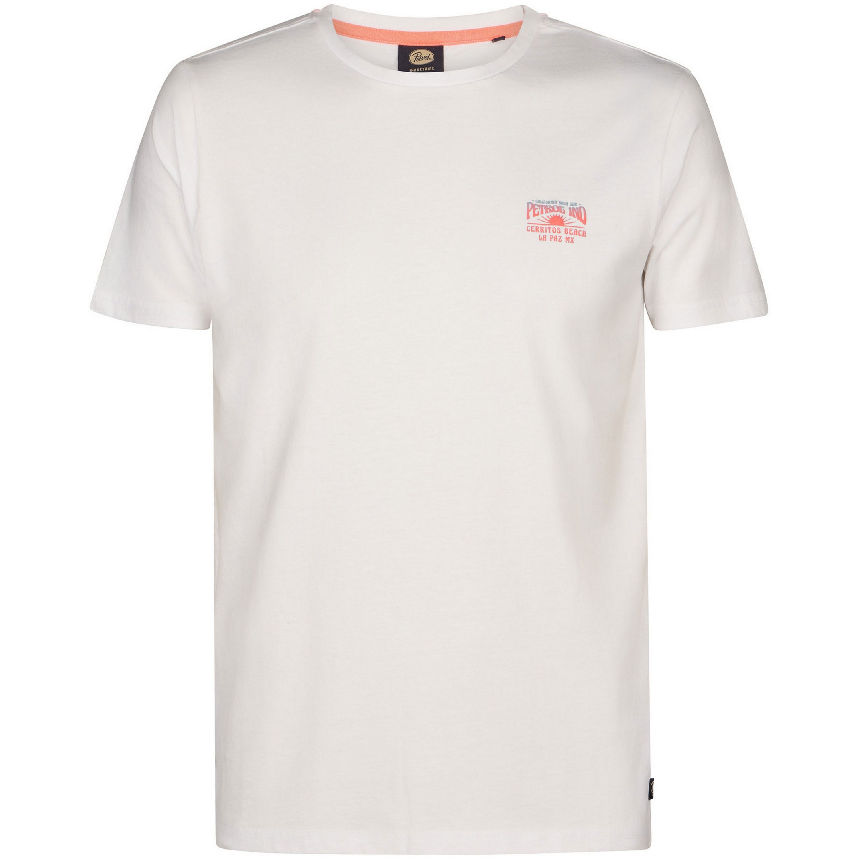 Petrol Industries Classic print shirt heren bright white 
