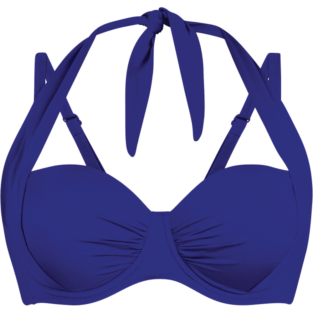 Anita Catalina bikinitop dames blue violet 