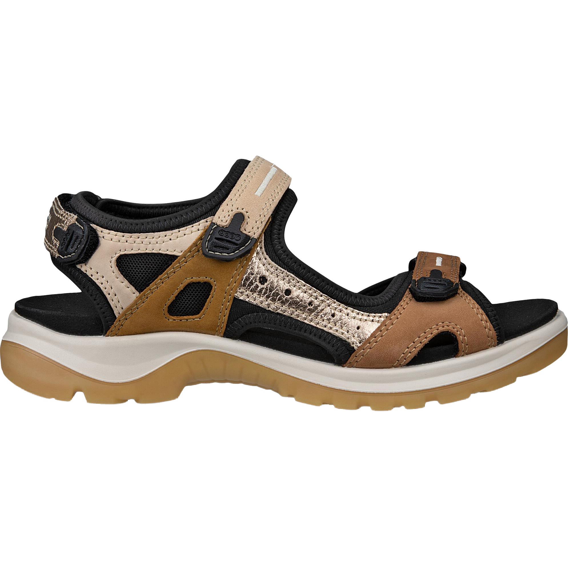 Ecco Offroad sandalen dames multicolor brown 