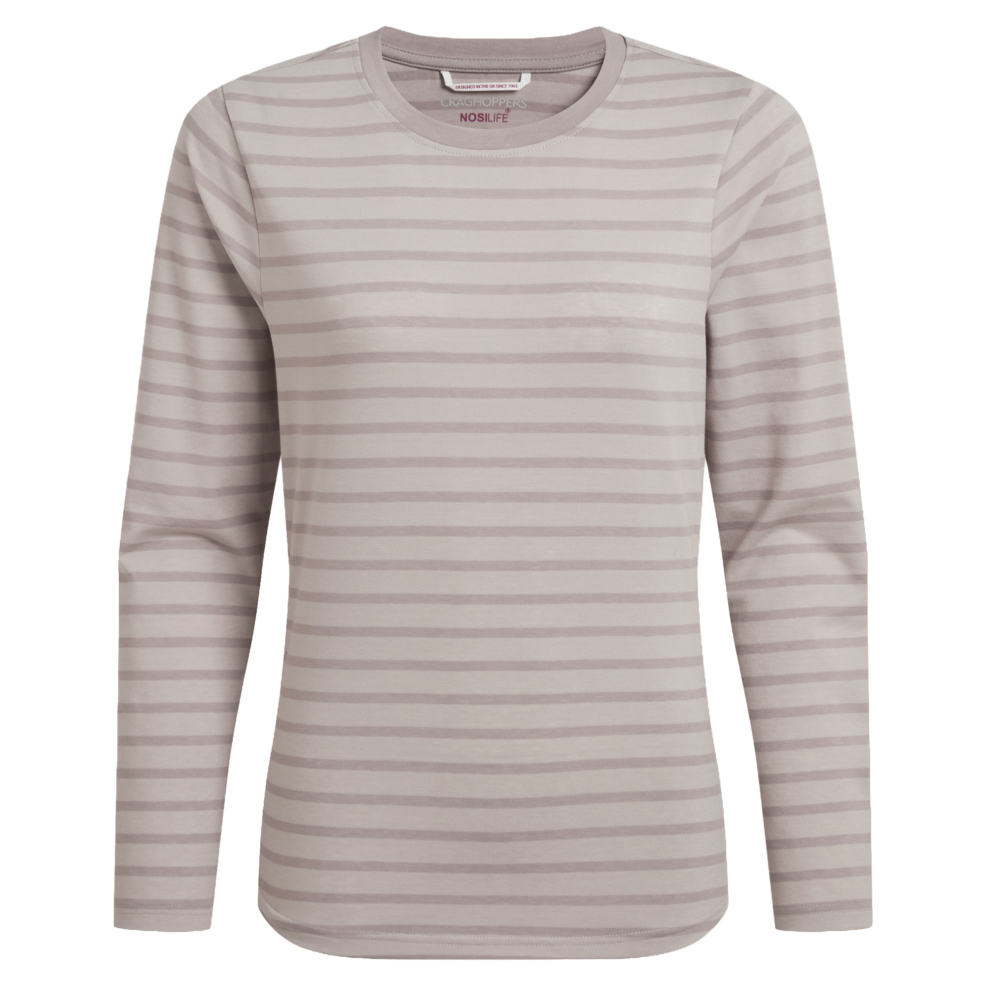 Craghoppers NosiLife Akona shirt dames oyster stripe 