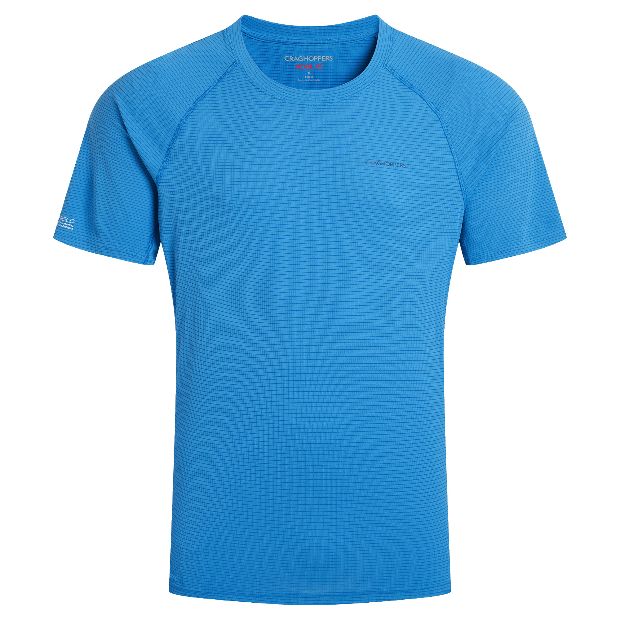 Craghoppers NosiLife SolarShield shirt heren azure sky  