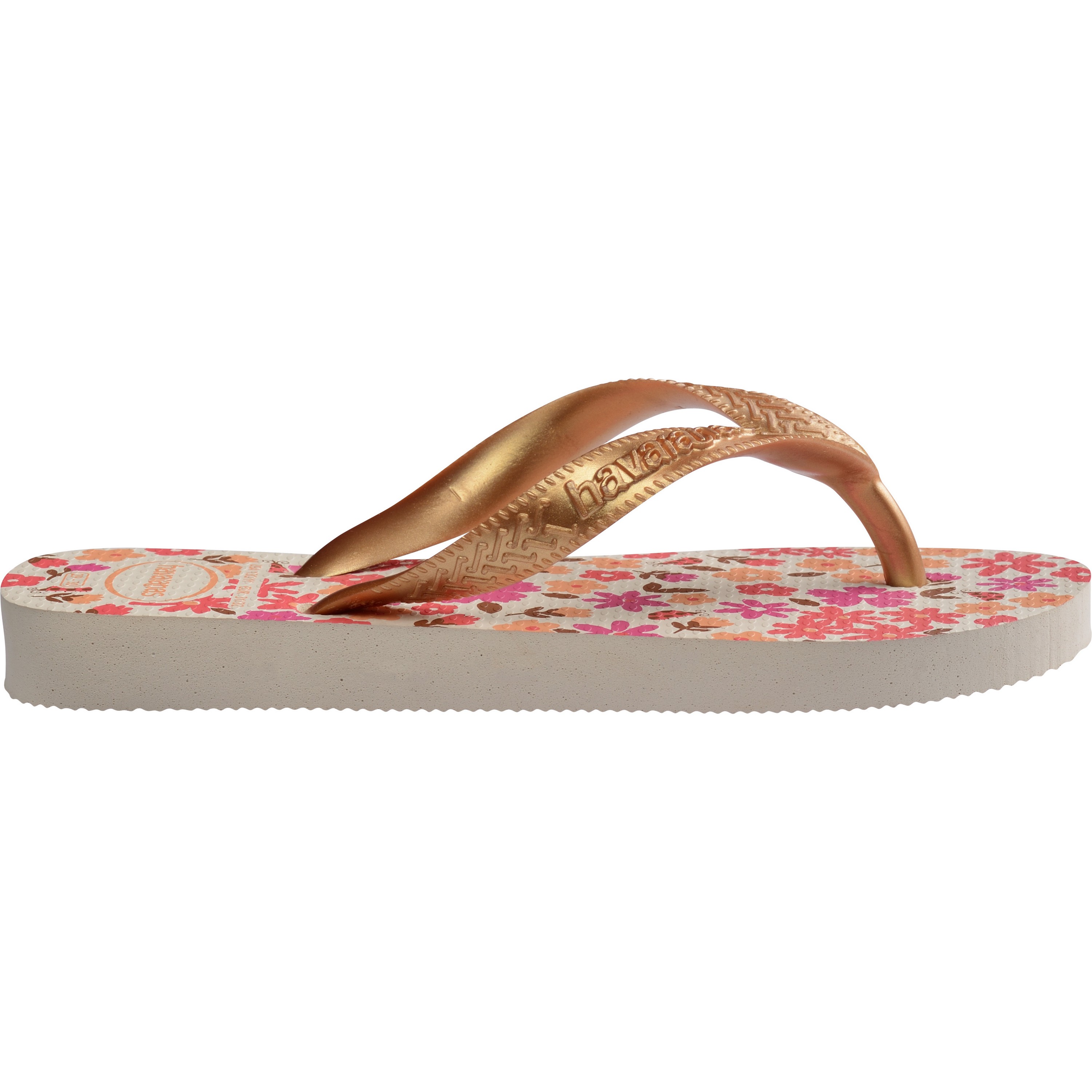 Havaianas Flores slippers junior beige golden 