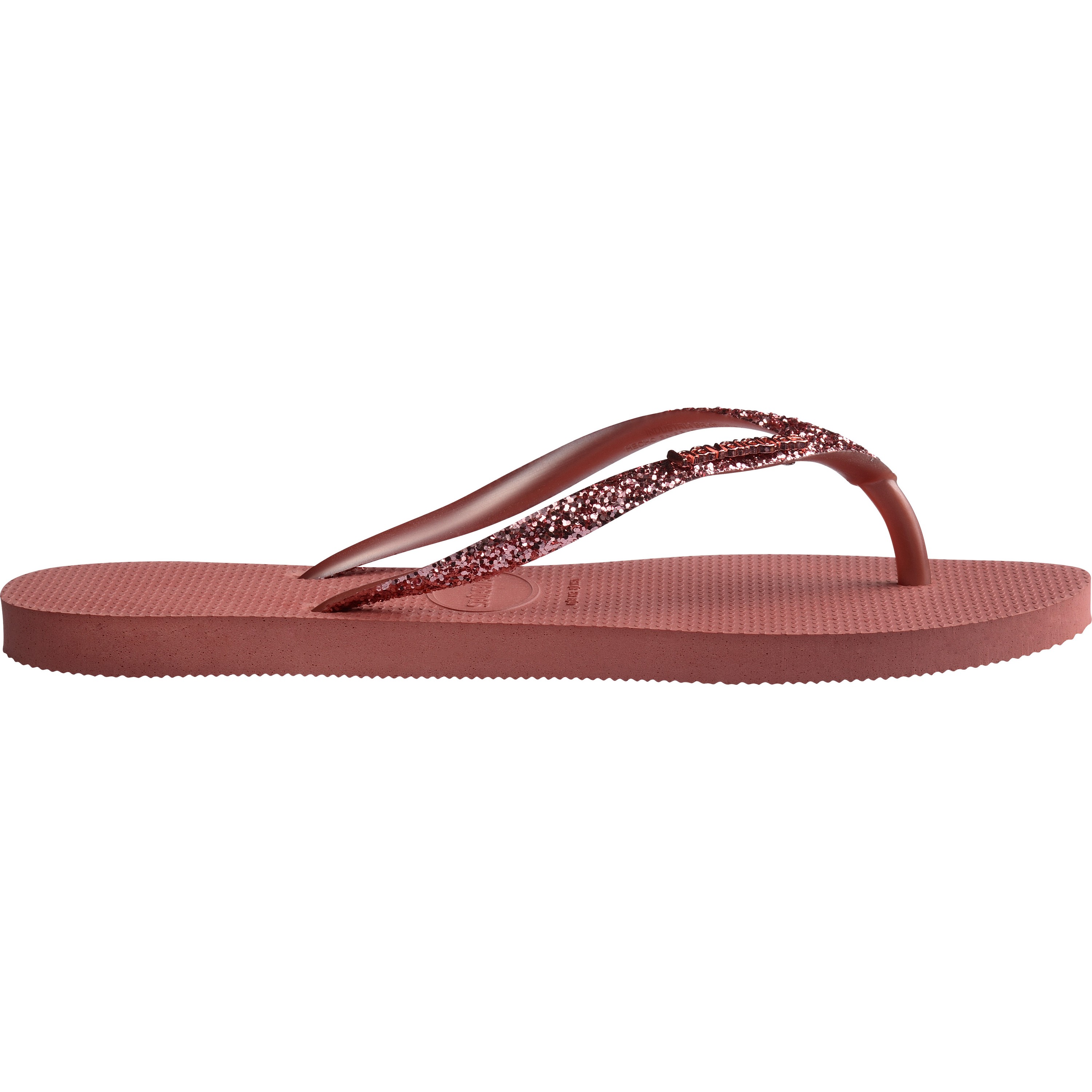 Havaianas Slim Glitter II slippers junior canyon clay 