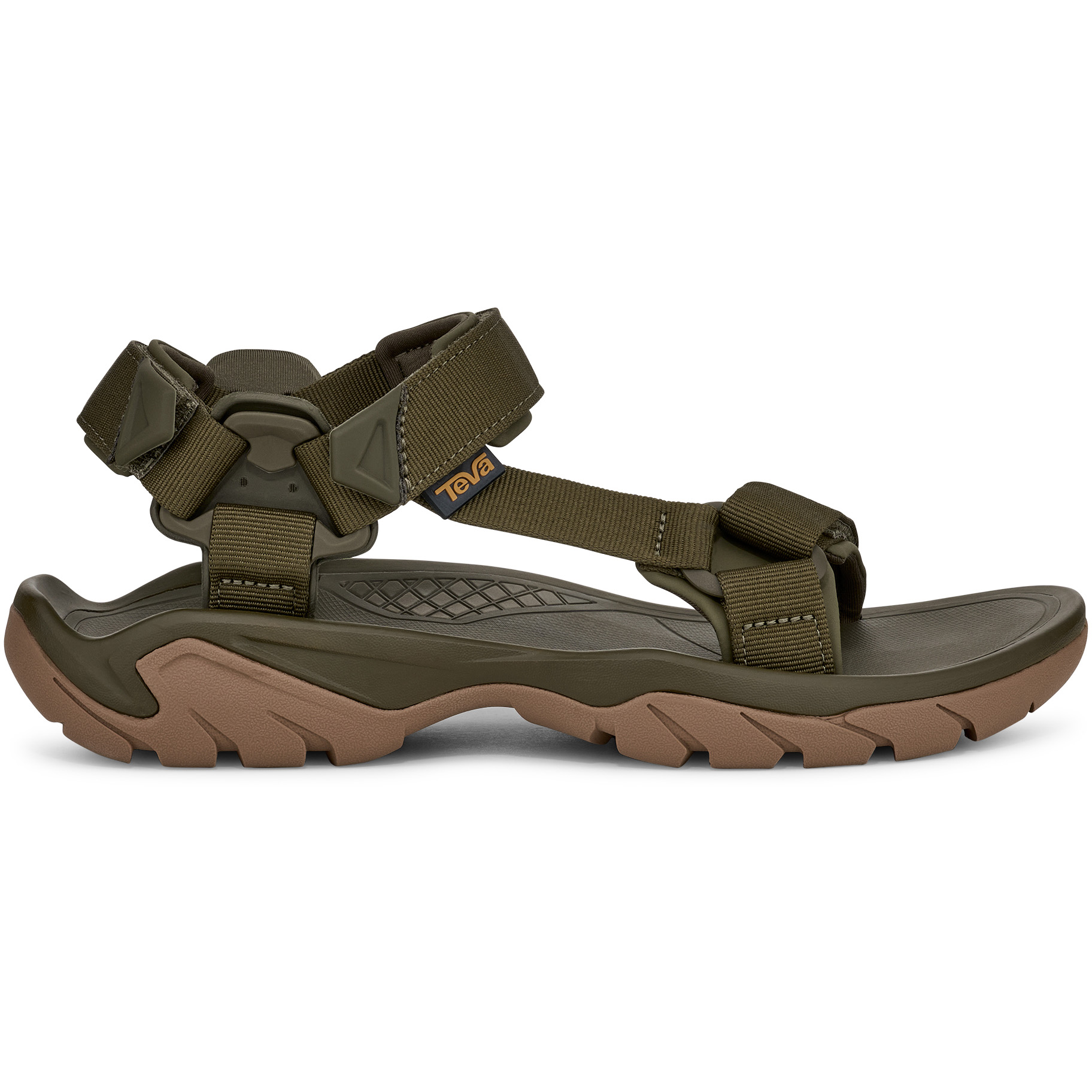 Teva Terra Fi 5 Universal sandalen heren dark olive honey brown