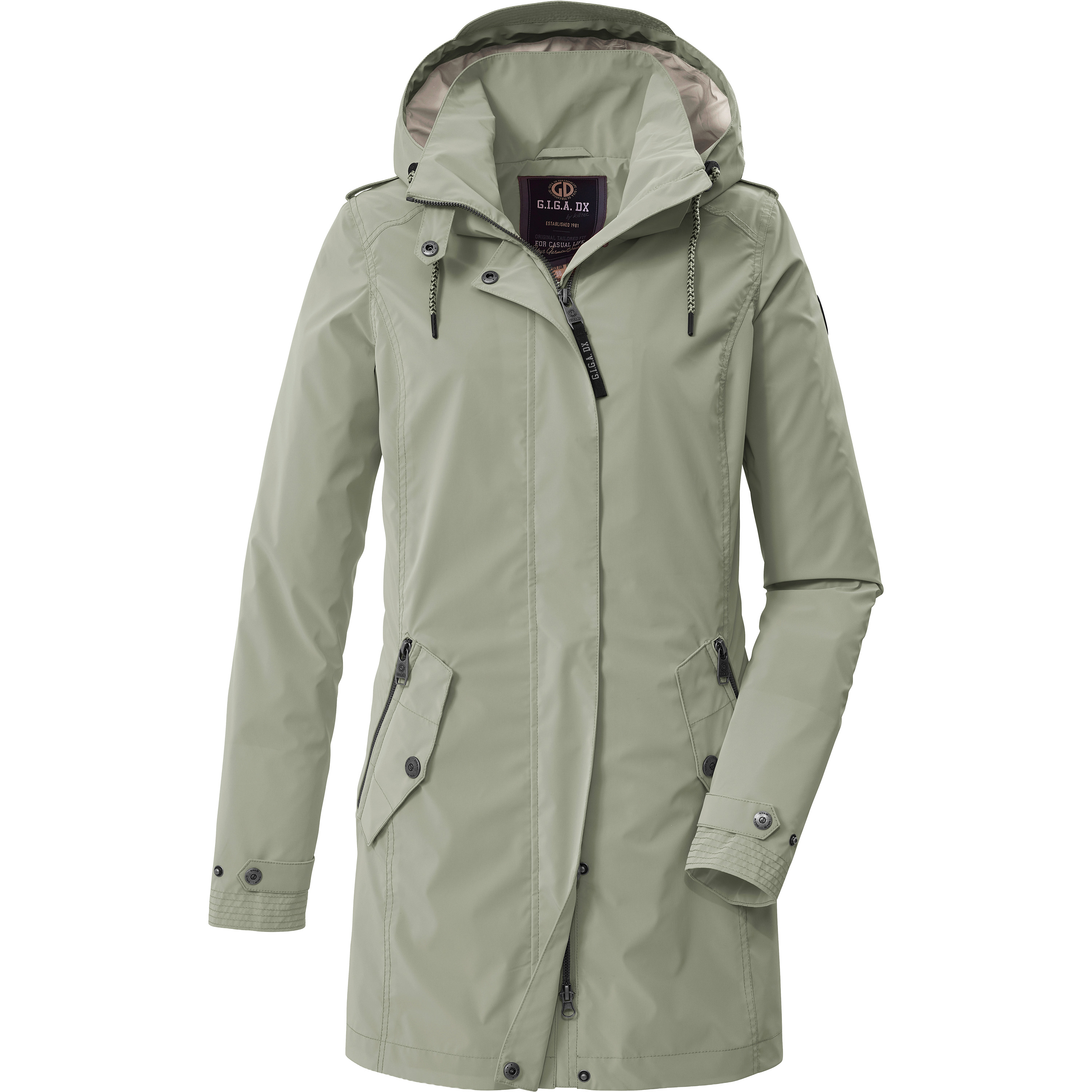 GIGA DX GS 94 parka outdoor jack dames seagrass  