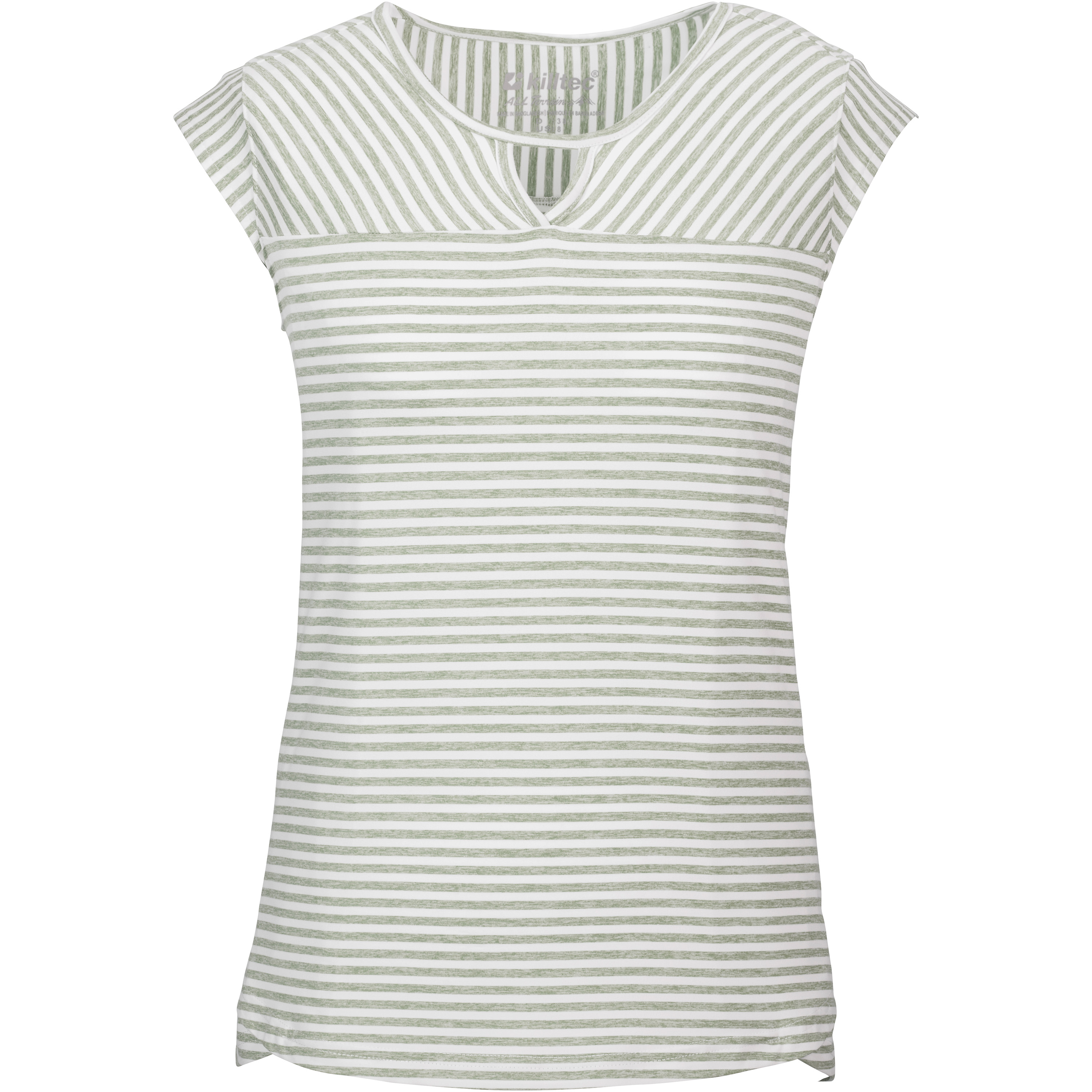 Killtec KOS 125 shirt dames light sage white   