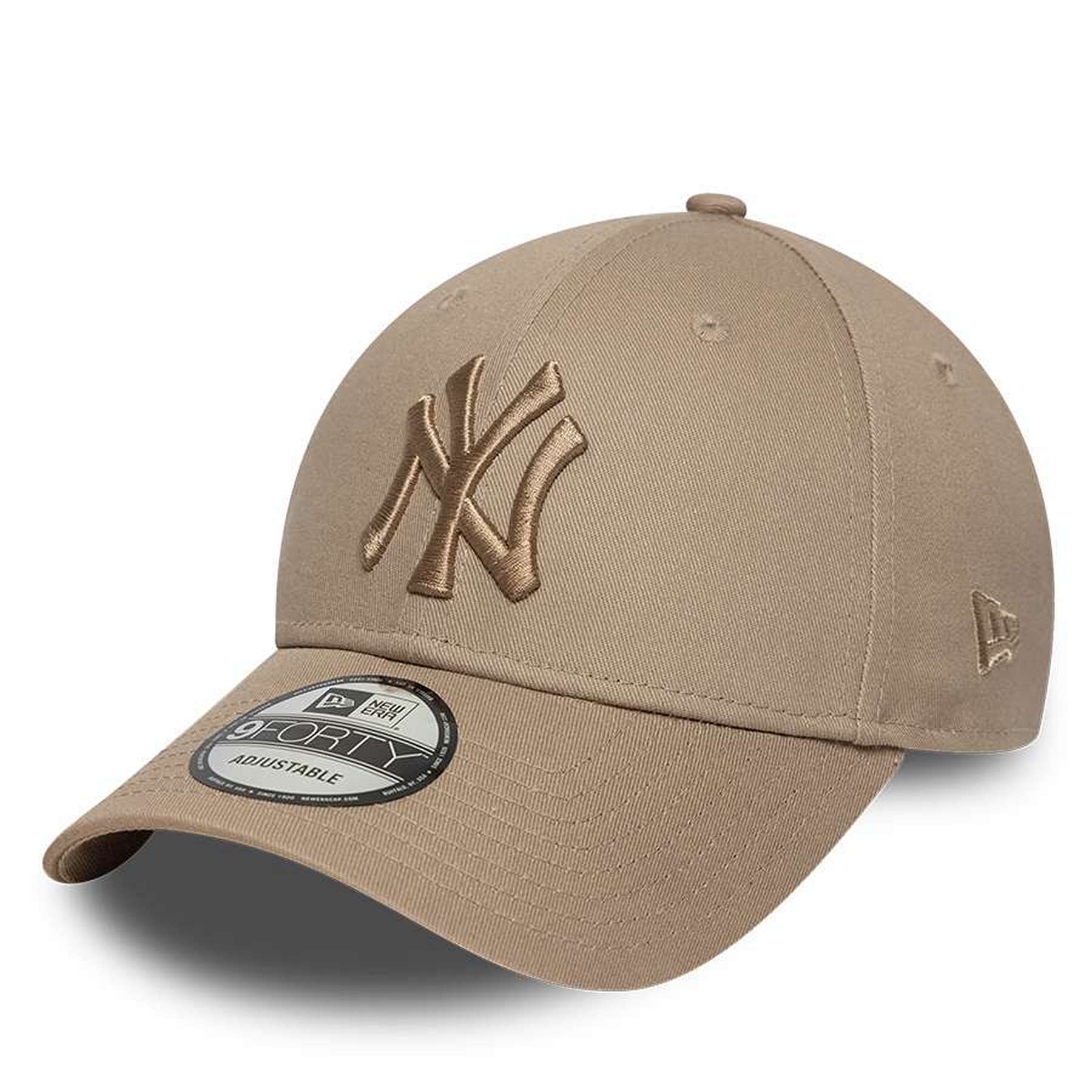 New Era New York Yankees League Essential 9FORTY pet pastel brown