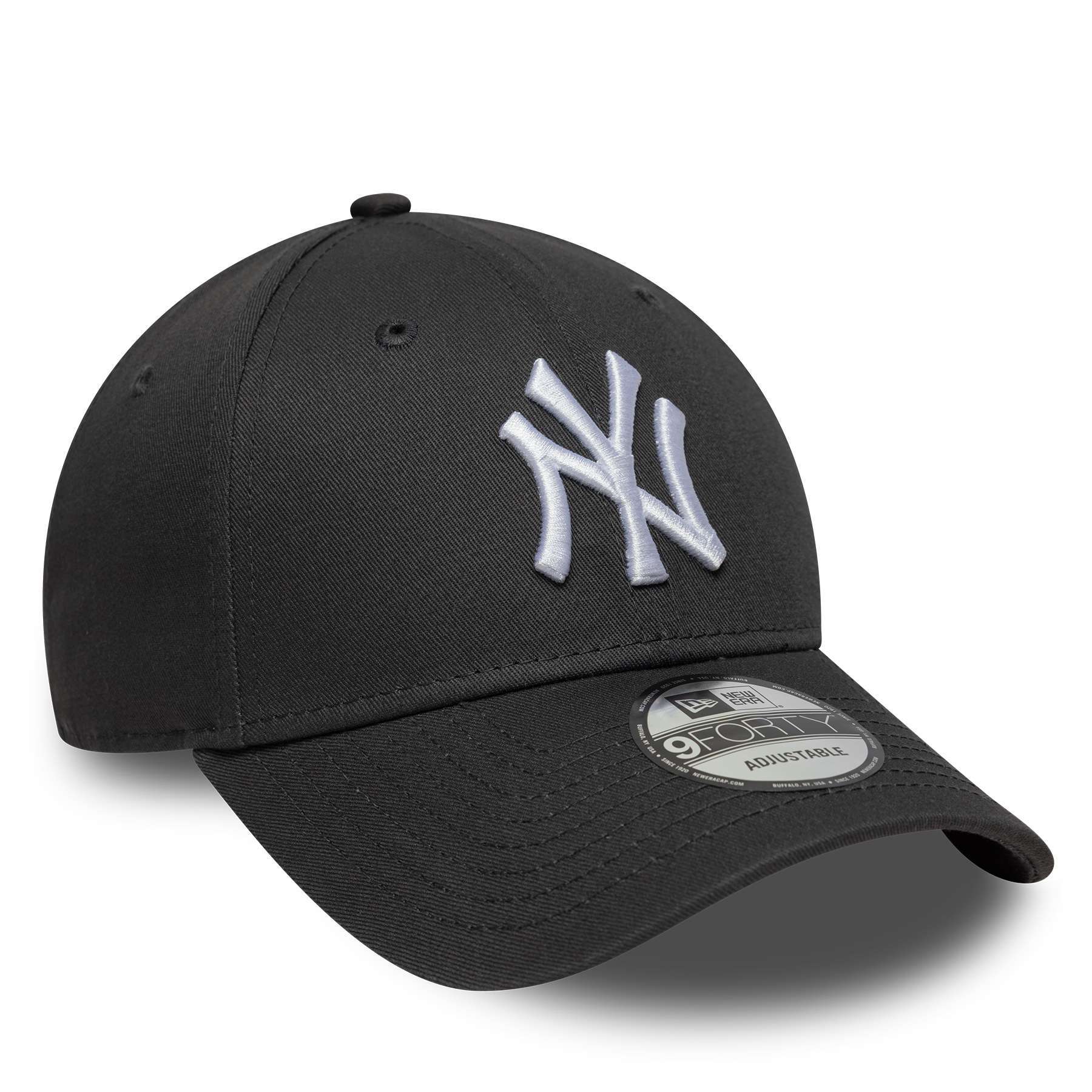 New Era New York Yankees League Essential 9FORTY pet charcoal
